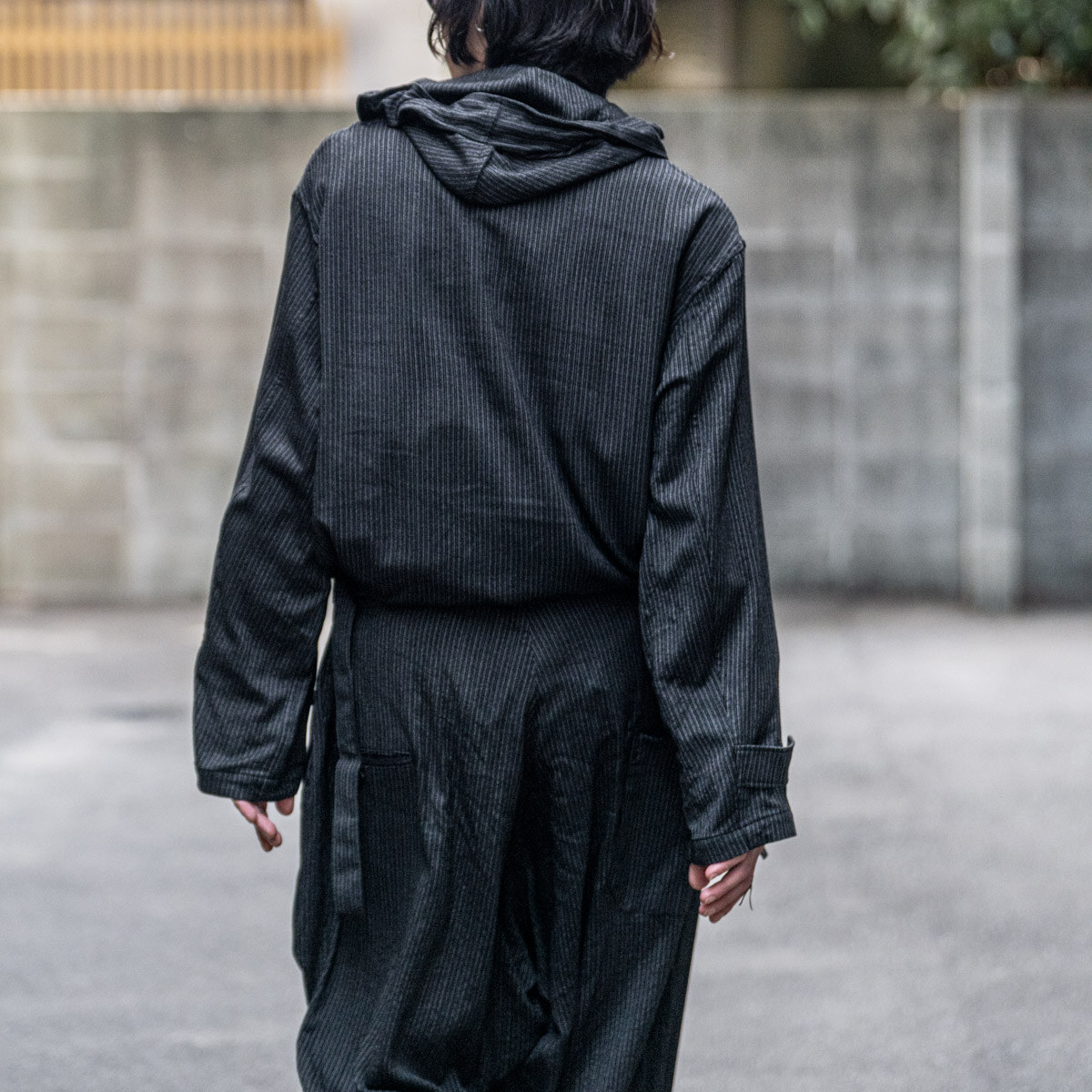 YOHJI YAMAMOTO フーデッドジャンプスーツ | HUES 福岡セレクトショップ