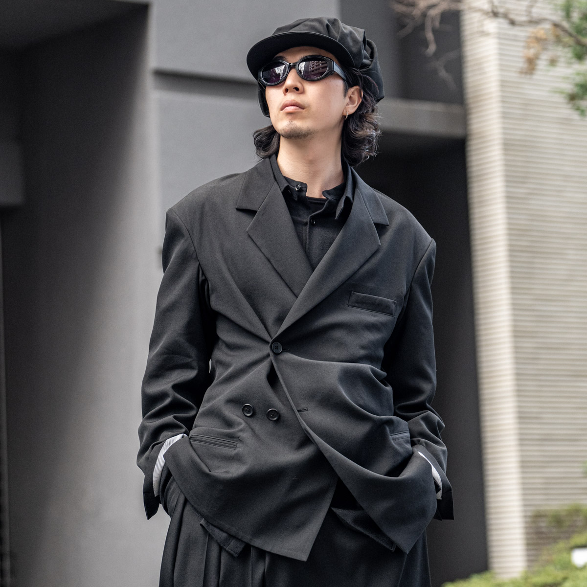 YOHJI YAMAMOTO DRAPE JACKET | HUES 福岡セレクトショップ