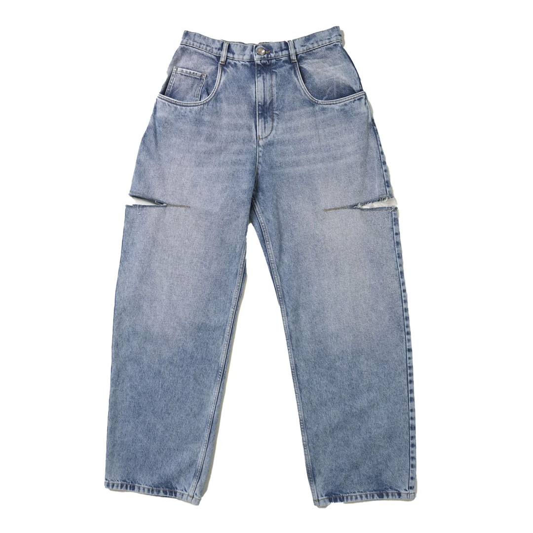 メゾンマルジェラの5ポケット カットアウト デニムパンツ | HUES 福岡