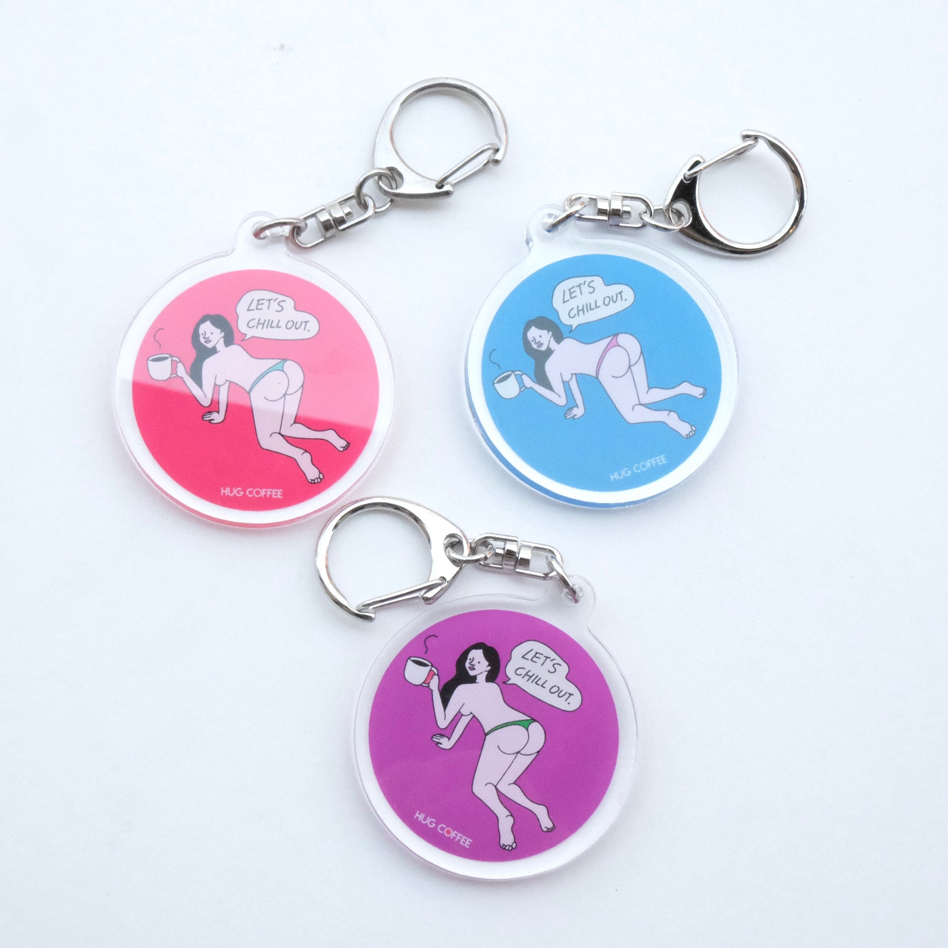 カラバリ増えました／【LET'S CHILL OUT】 Design by MIDORI アクリル