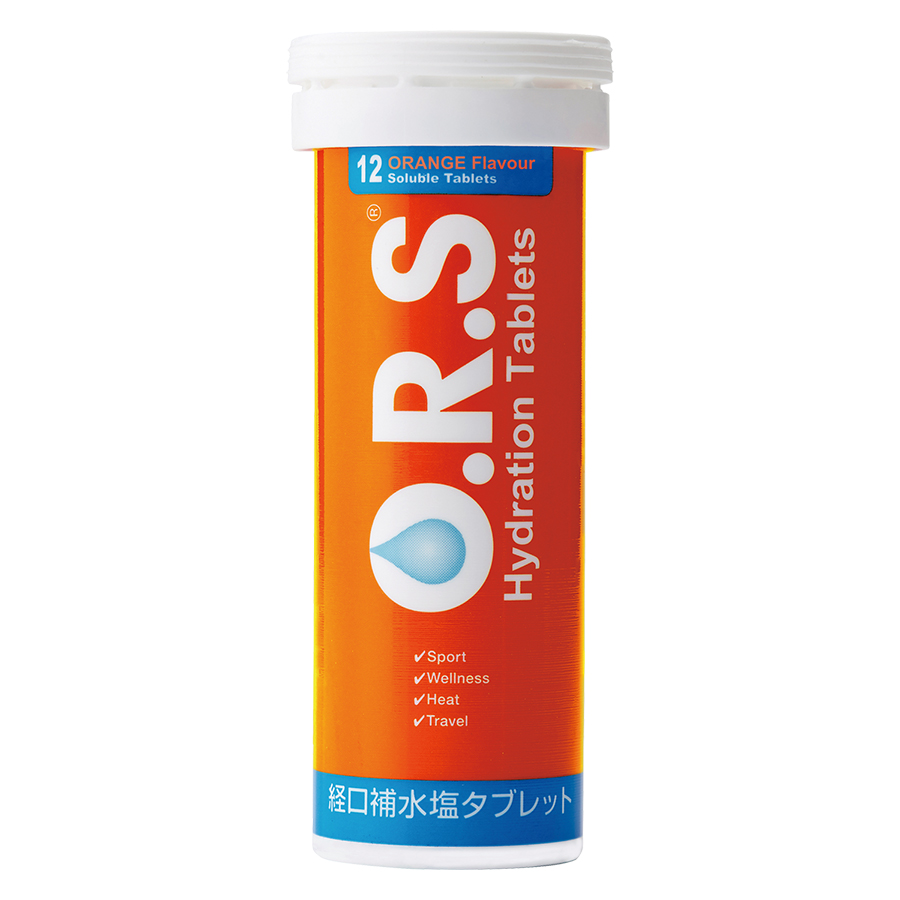 O.R.Sタブレット 12TB カシス - ミドリ安全の熱中対策