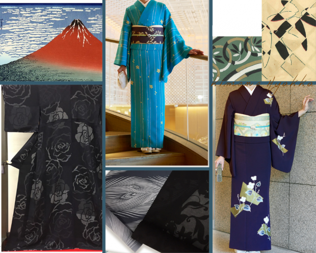 京友禅が描く『大正アート』 - きもの専門店 百花