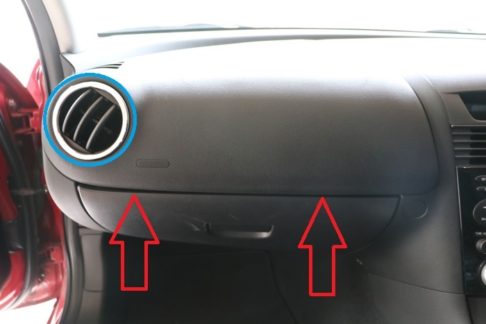 RX-8の助手席側ダッシュボードを取り外す | Jacking Uping