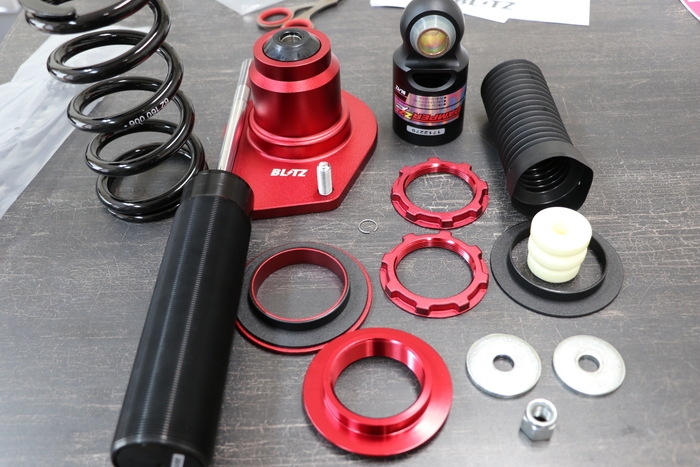 ブリッツZZRオーバーホール用カートリッジ車高調