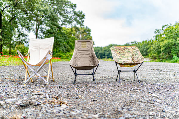 2サイズあるTake!チェアでのんびりキャンプにおすすめはどっち