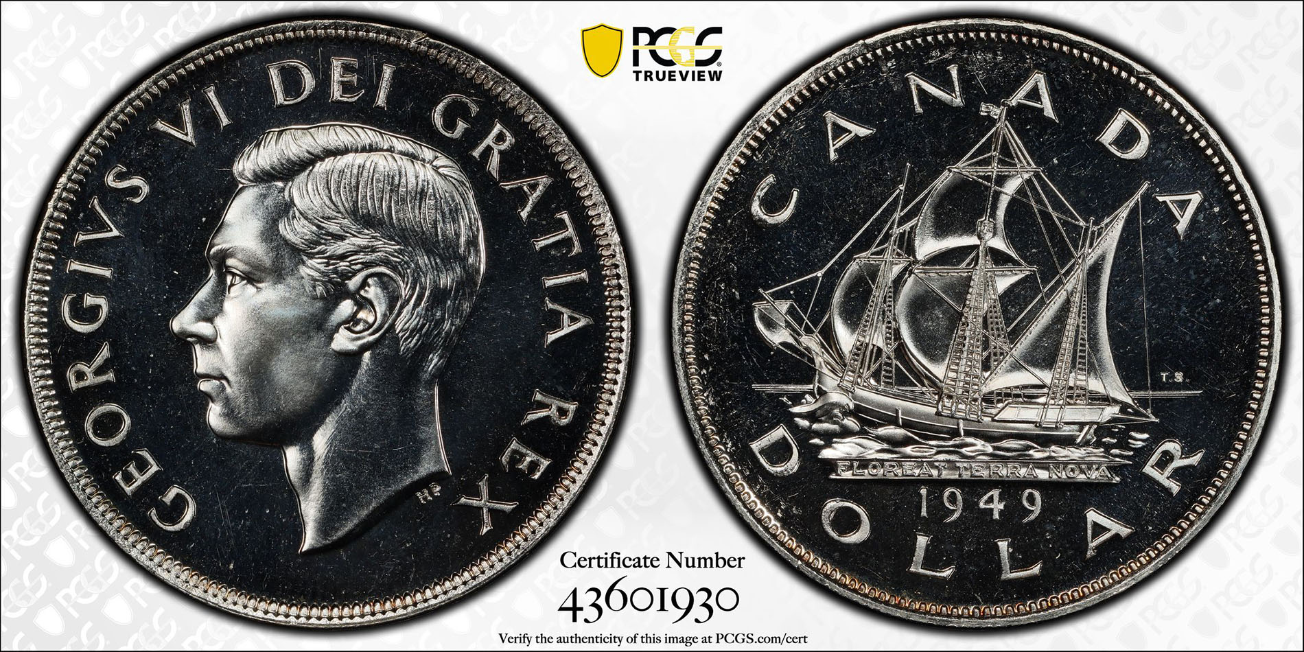 The 1949 Canada Silver Dollar