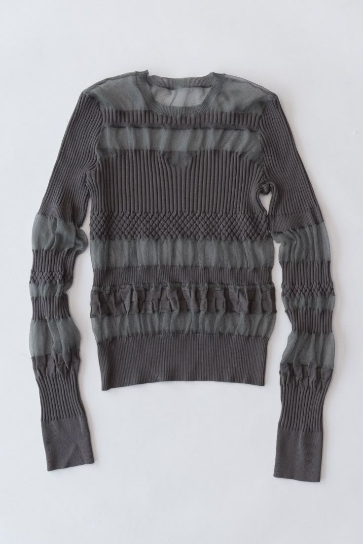 PRANK PROJECT ビスチェカットシースルーリブニット / Bustier Cut See