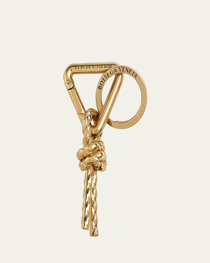 Bottega Veneta - Knot Metal Keychain