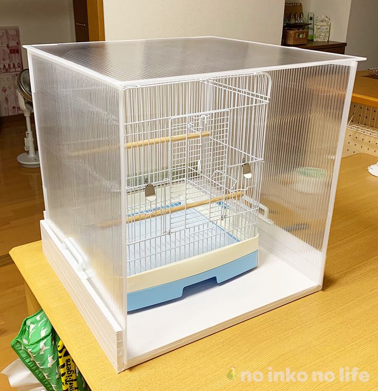 ケージの保温カバー自作】ポリカーボネート板で作るのが驚くほど簡単で