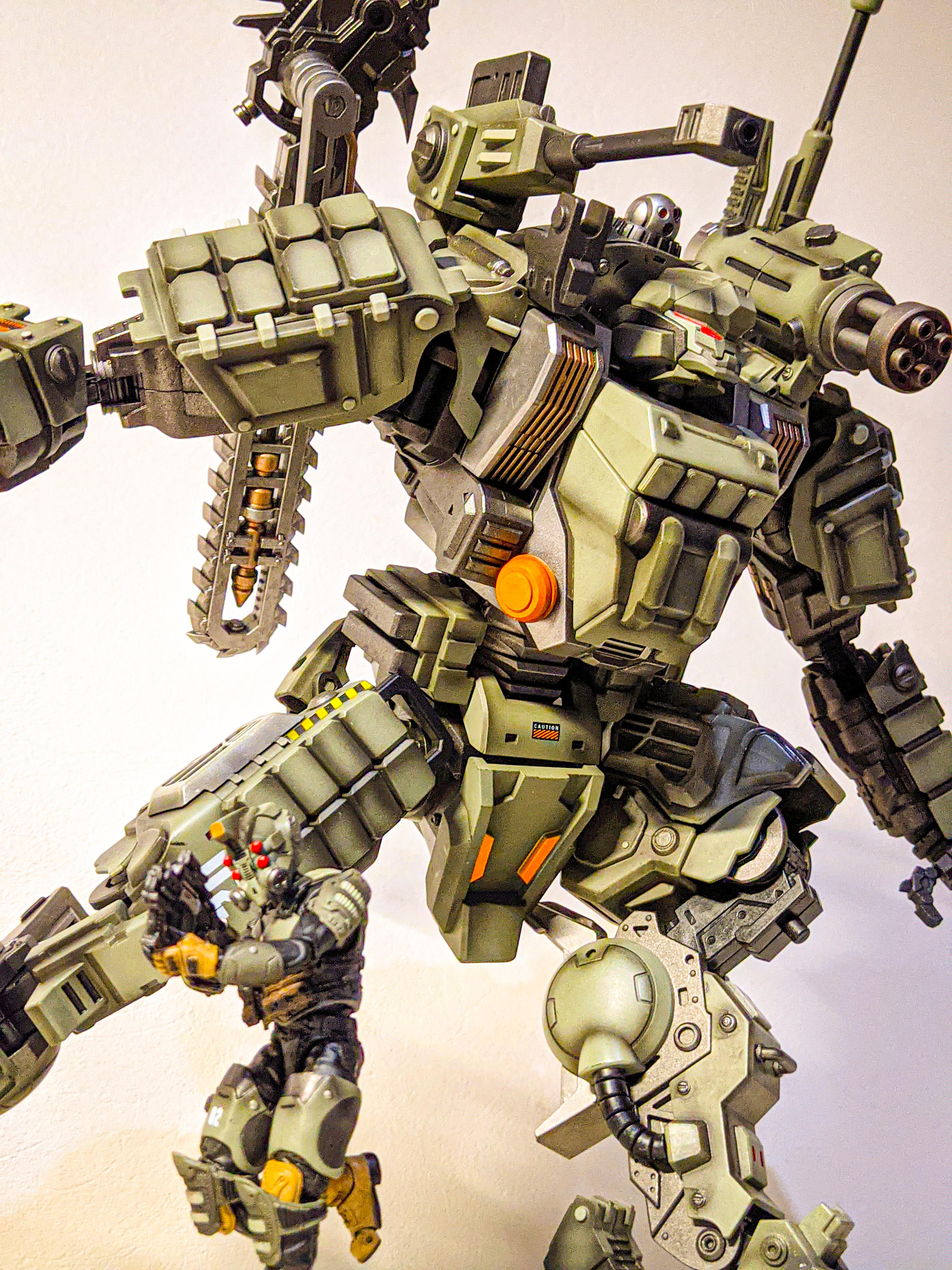 New figure from Joytoy, New Zeus Mecha Heavy Firepower. : r