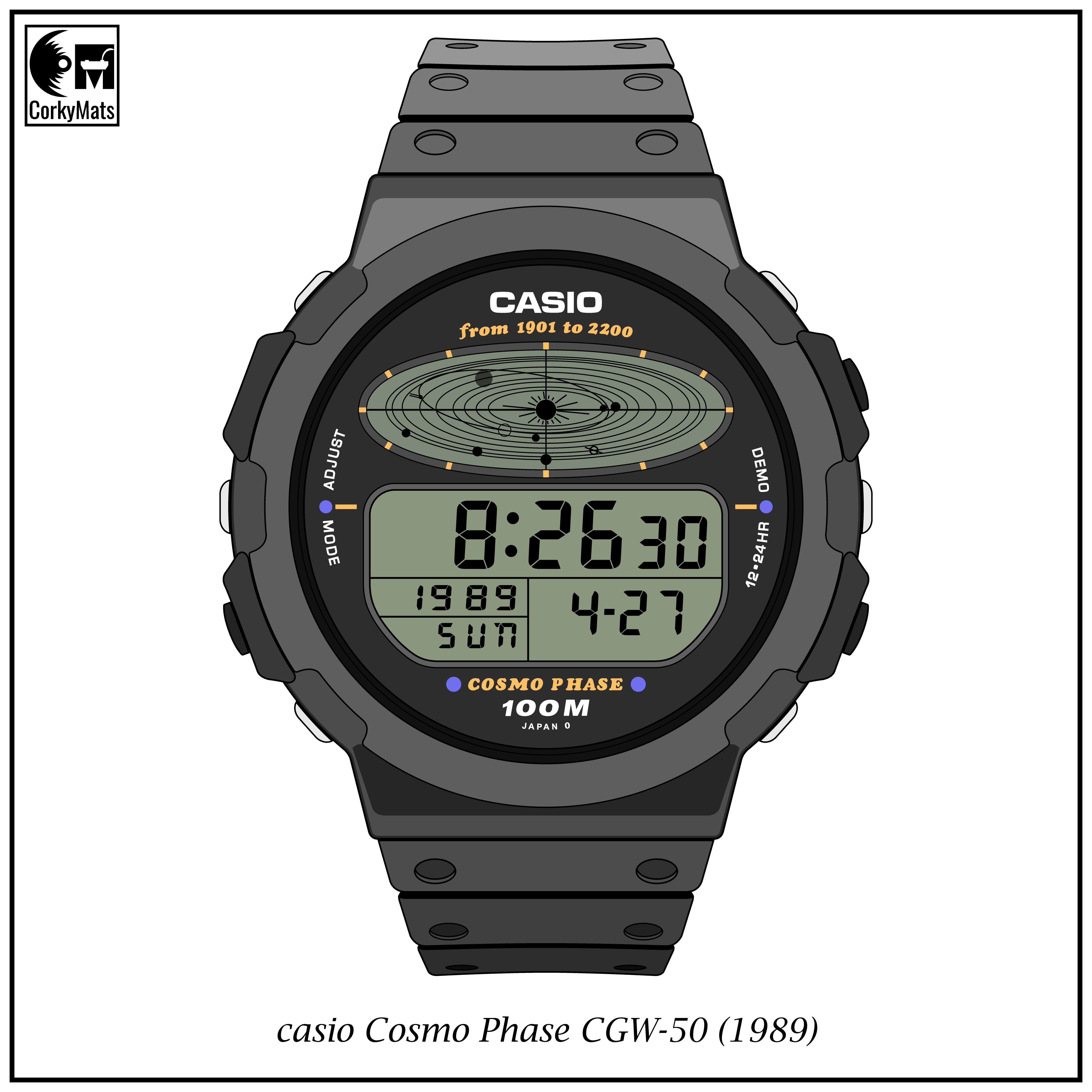 また土曜日の時計イラスト、またしても不要だけど、それでもありがたい