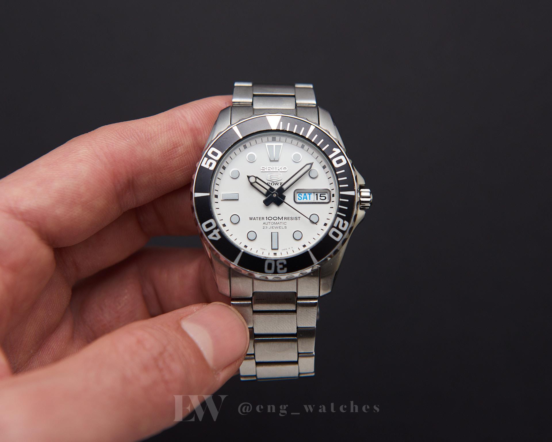 WTS] Seiko 5 7S36-03E0 SNZF23 Sea Urchin reduced : r/Watchexchange