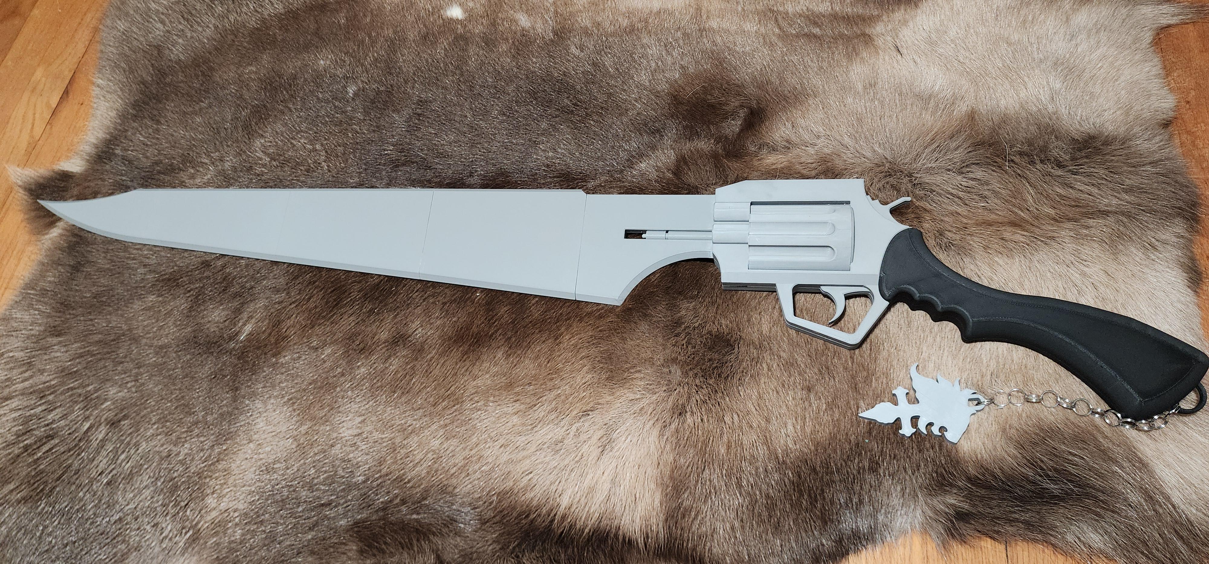 フルサイズ ファイナルファンタジーVIII ガンブレード (金屬なし