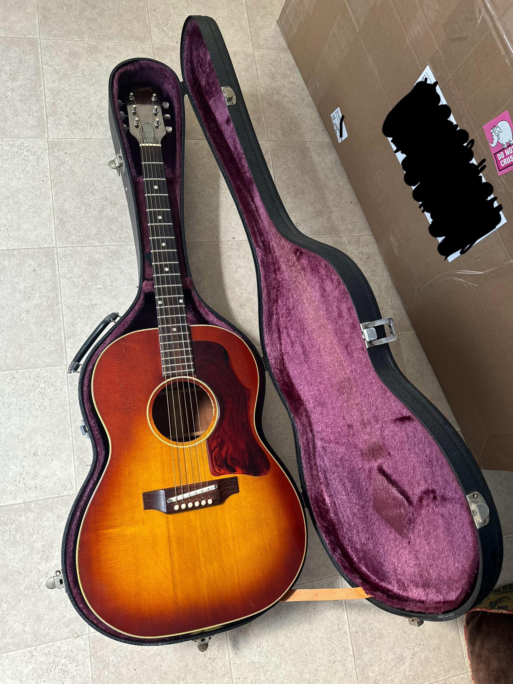 Gibson アコースティックギター ハードケース付き b-25 1967年製