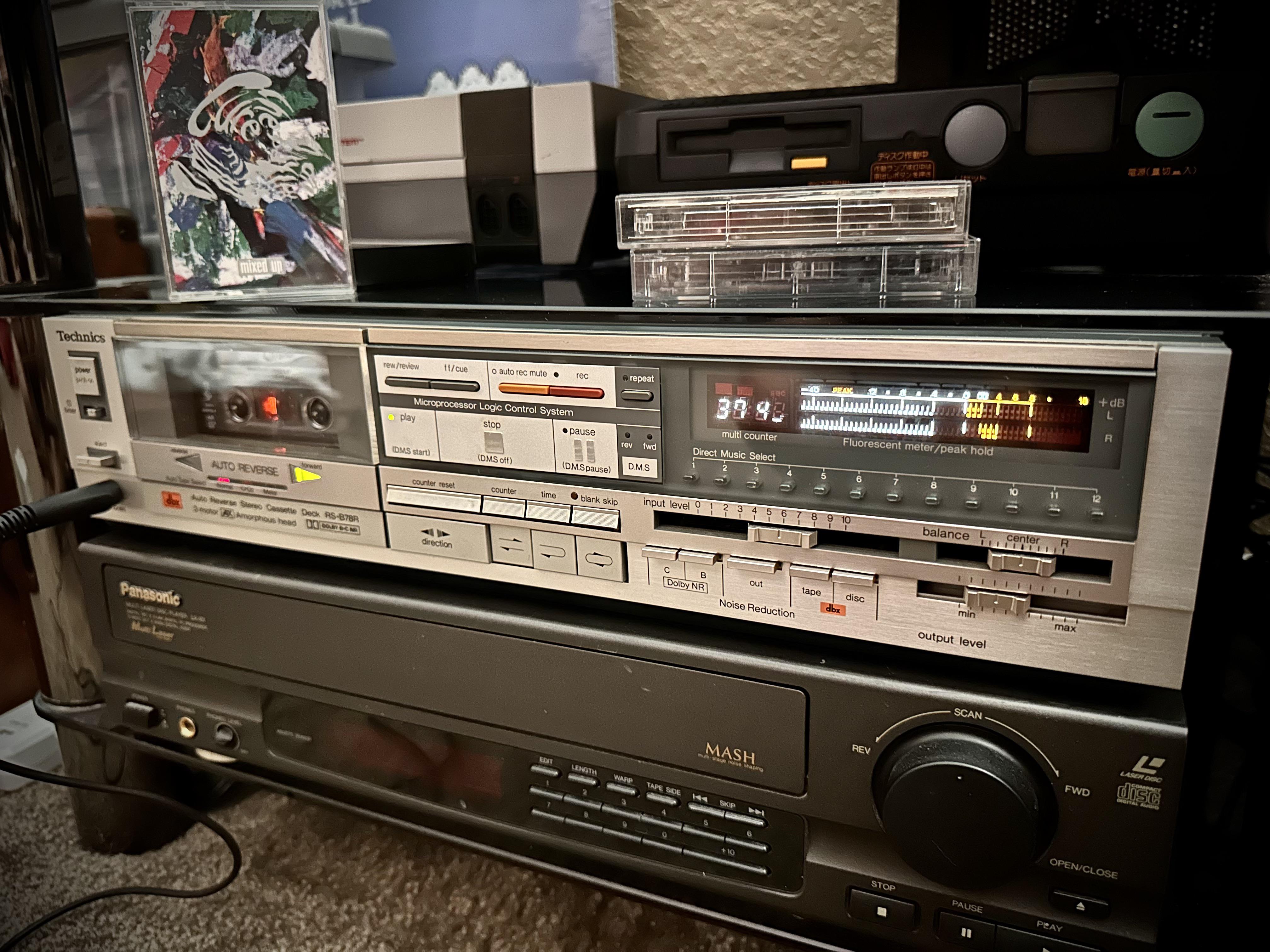 Found this Technics RS-B78R for $10 : r/cassetteculture