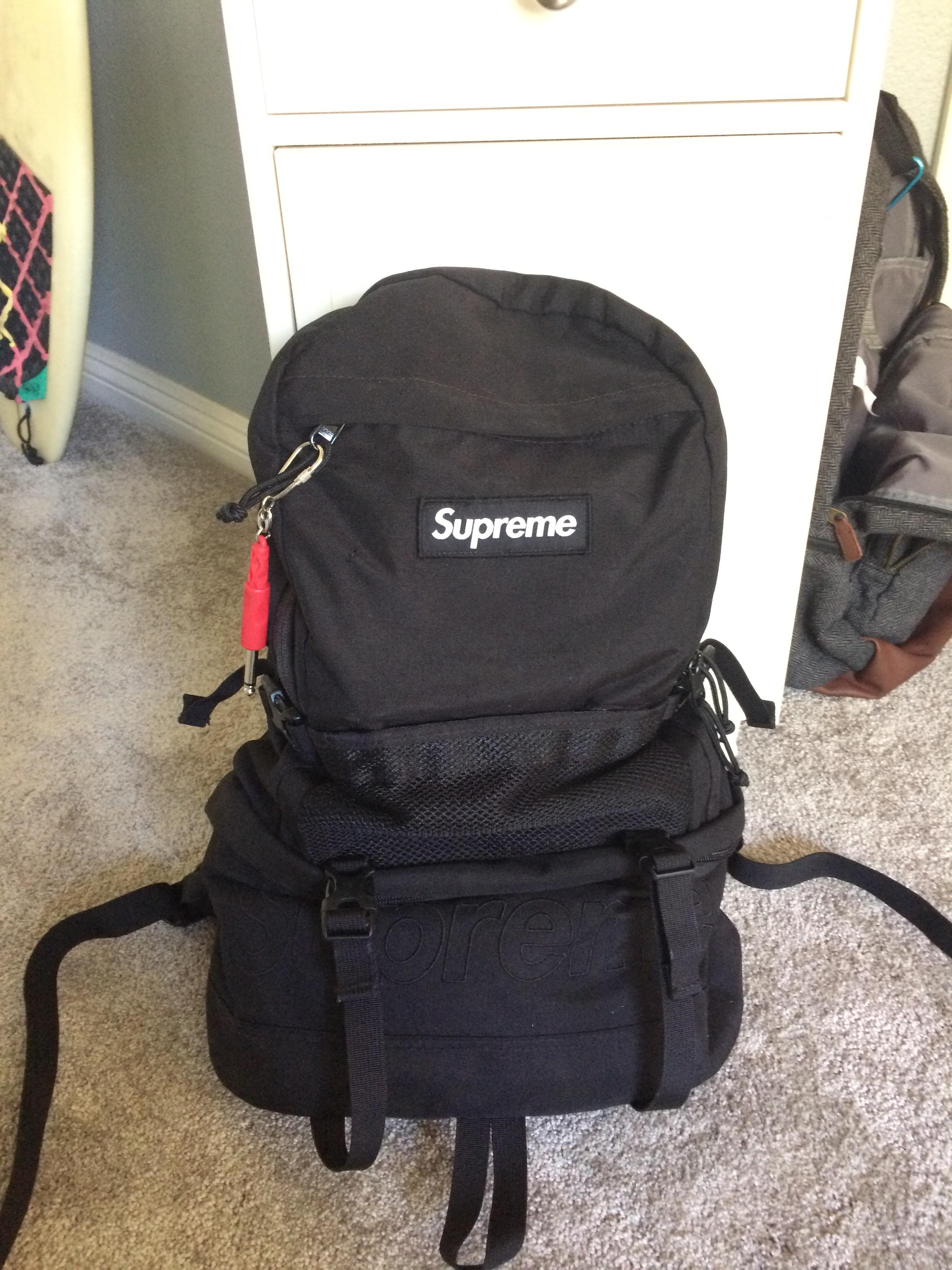 Finally!!! Supreme Contour Backpack FW15 : r/supremeclothing