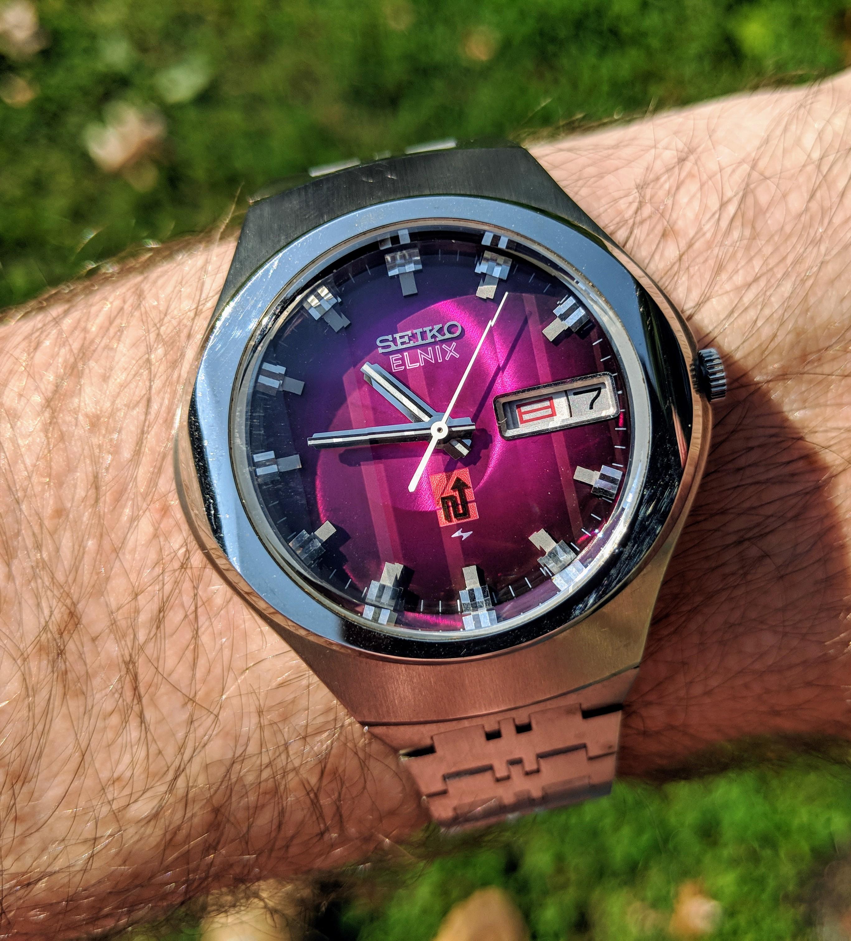 Seiko Elnix 07003-7040] The 70s live on! : r/Watches