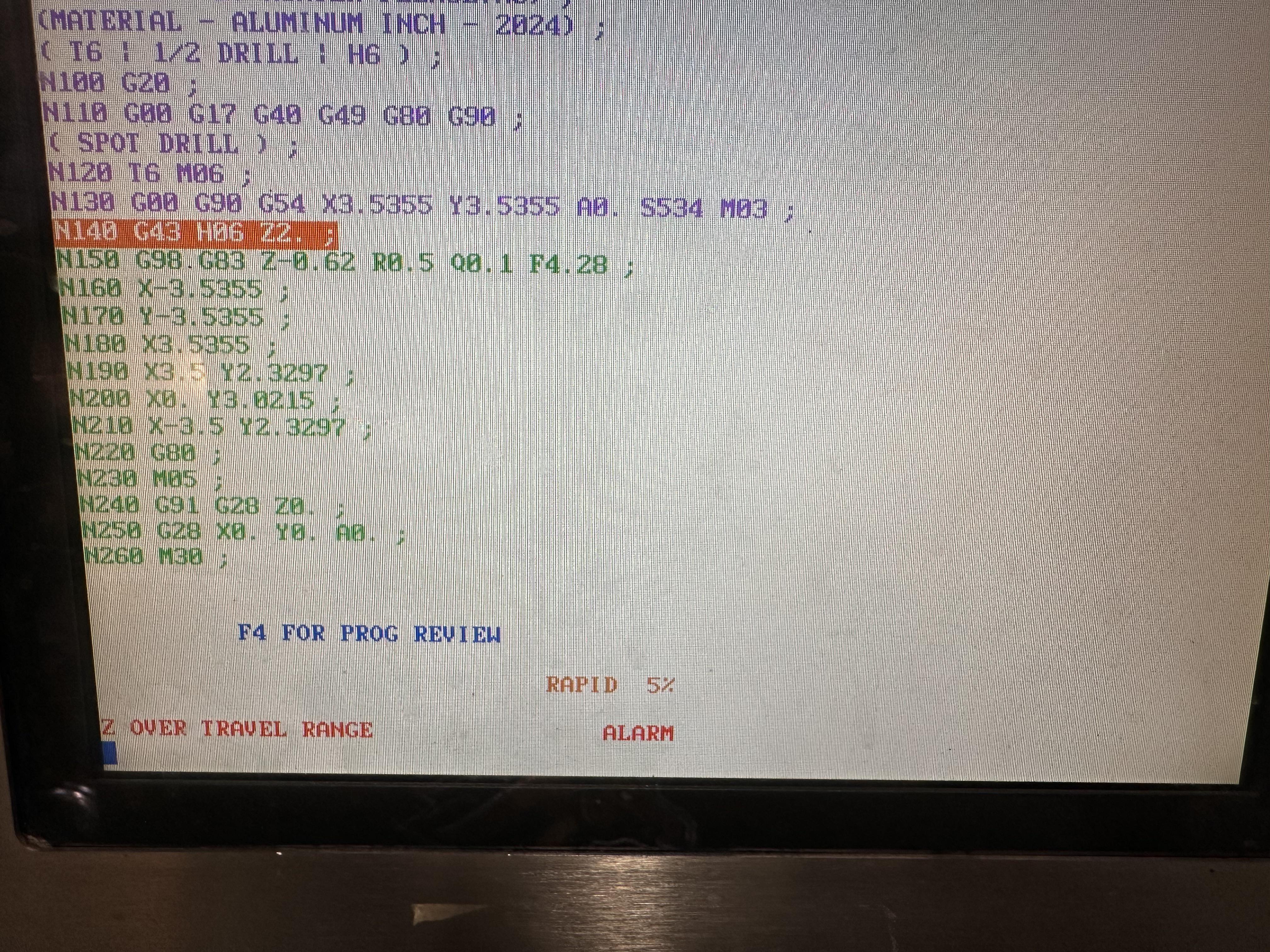 Z Over Travel Range Error : r/CNC