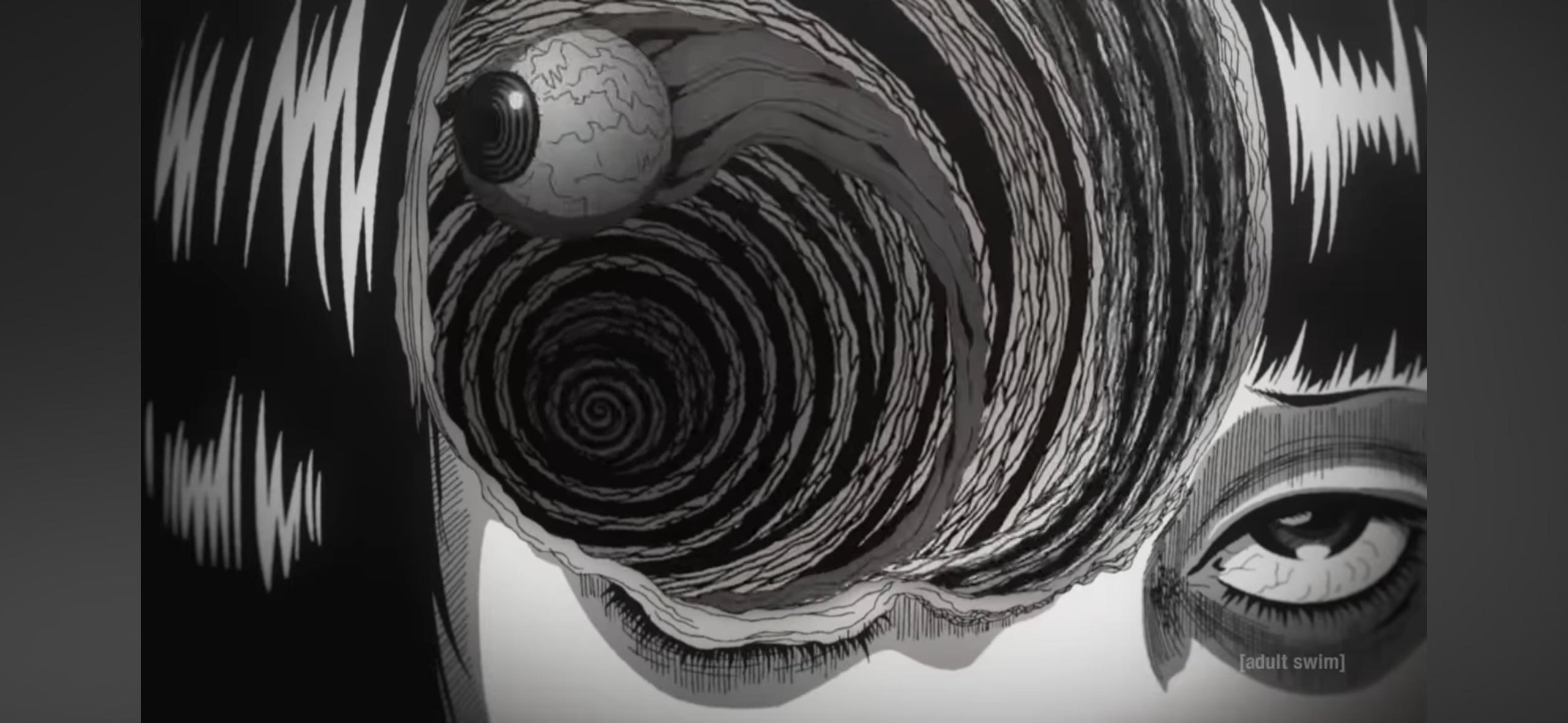 うずまき」（2024年）では、アザミは頭の中で渦に飲み込まれ、彼女自身