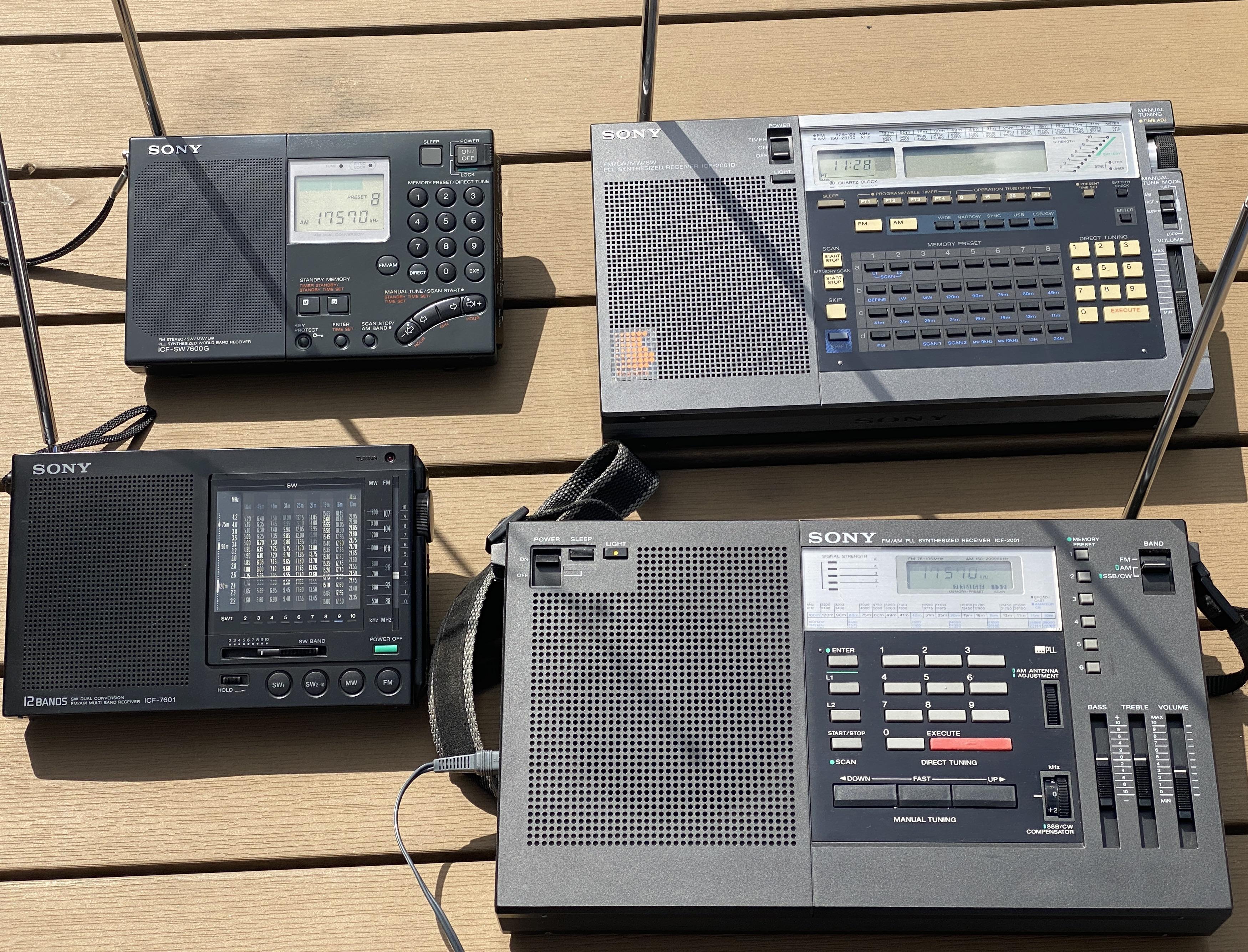 SONY ICF-2001D 動作確認済み SONY ICF-2001D 動作確認済み Sunday