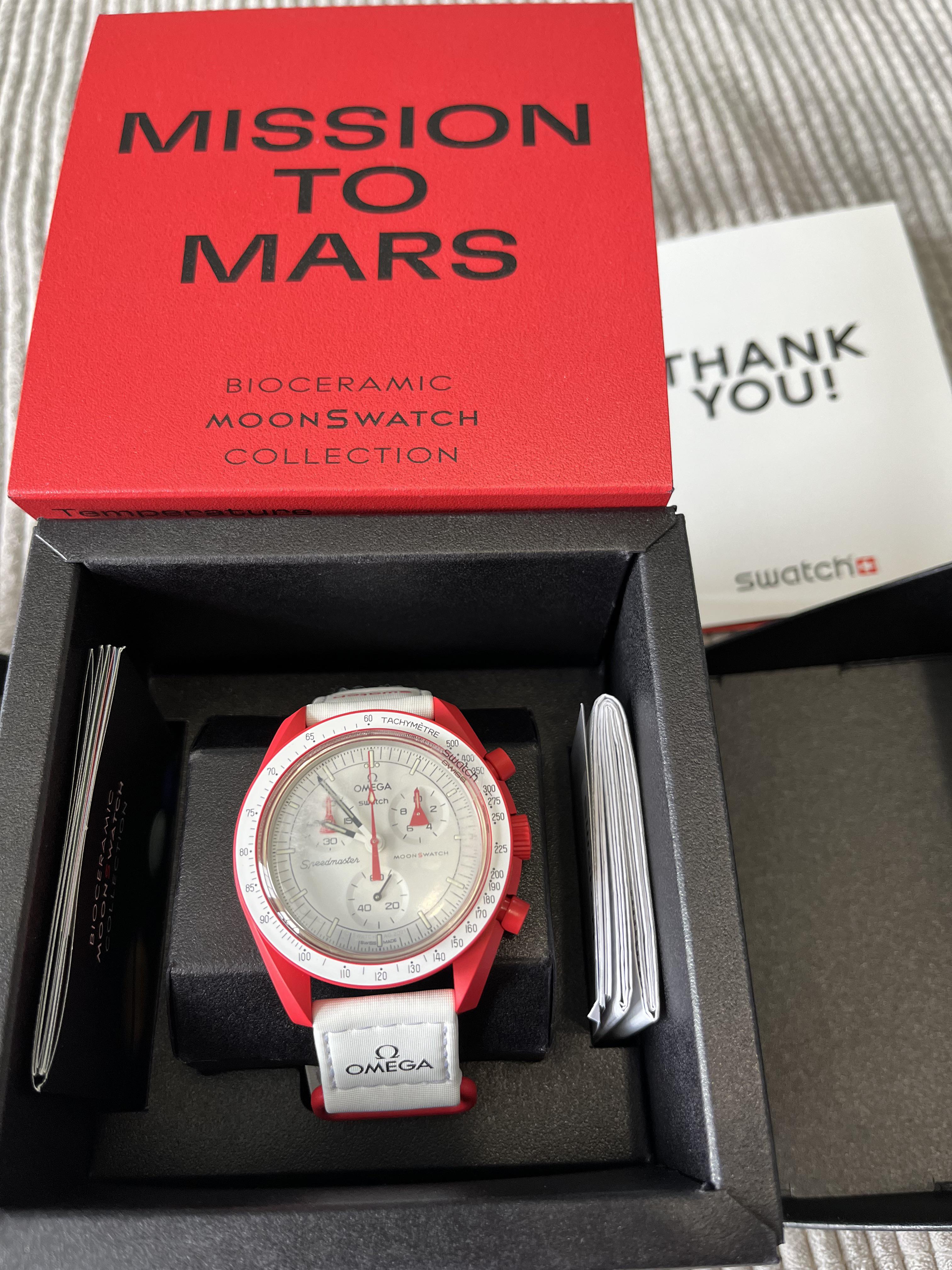 Swatch x Omega] My experience getting to Mars : r/Watches