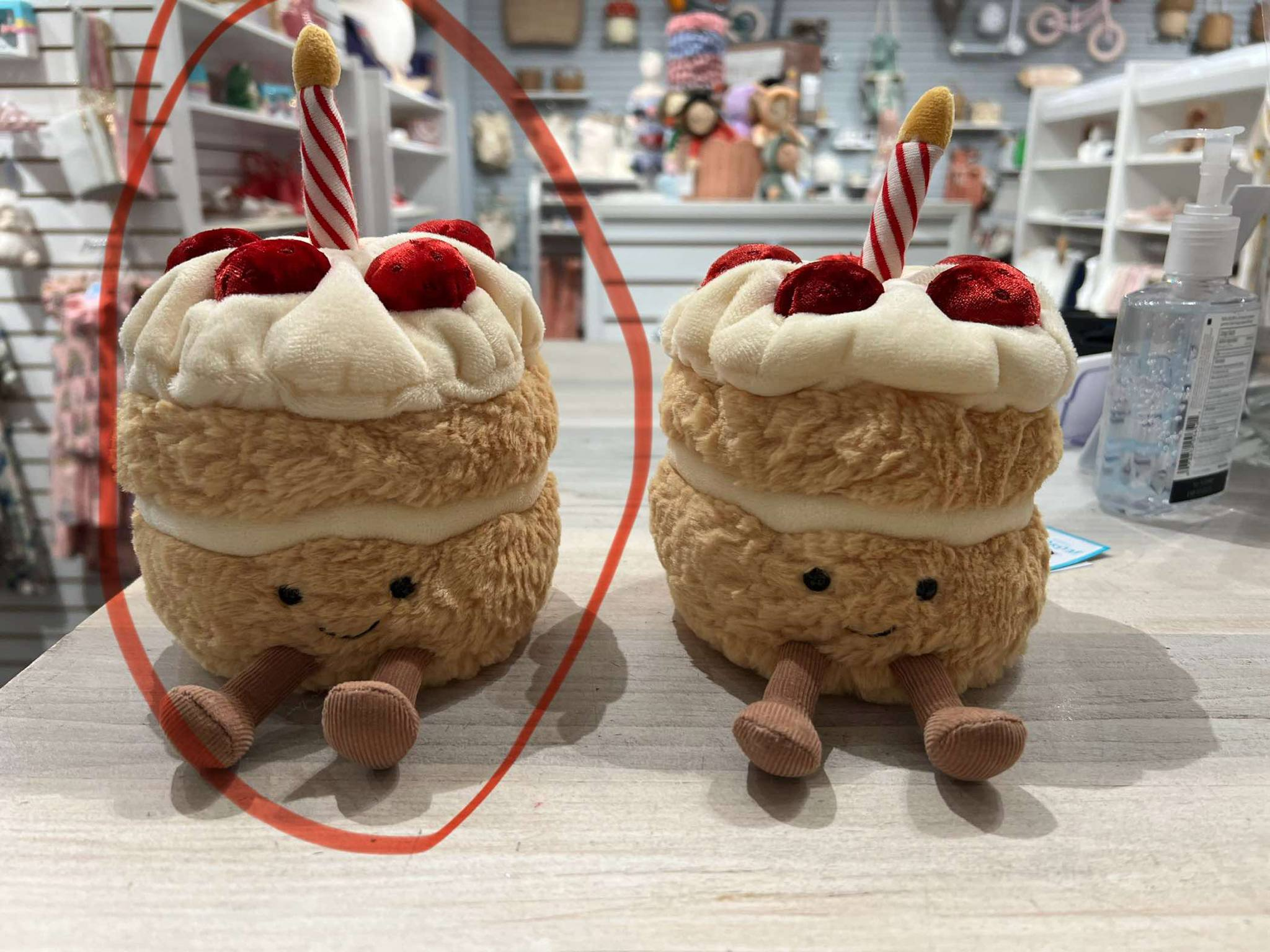 ジェリーキャット 25周年ケーキ ぬいぐるみ ジェリーキャット 25周年