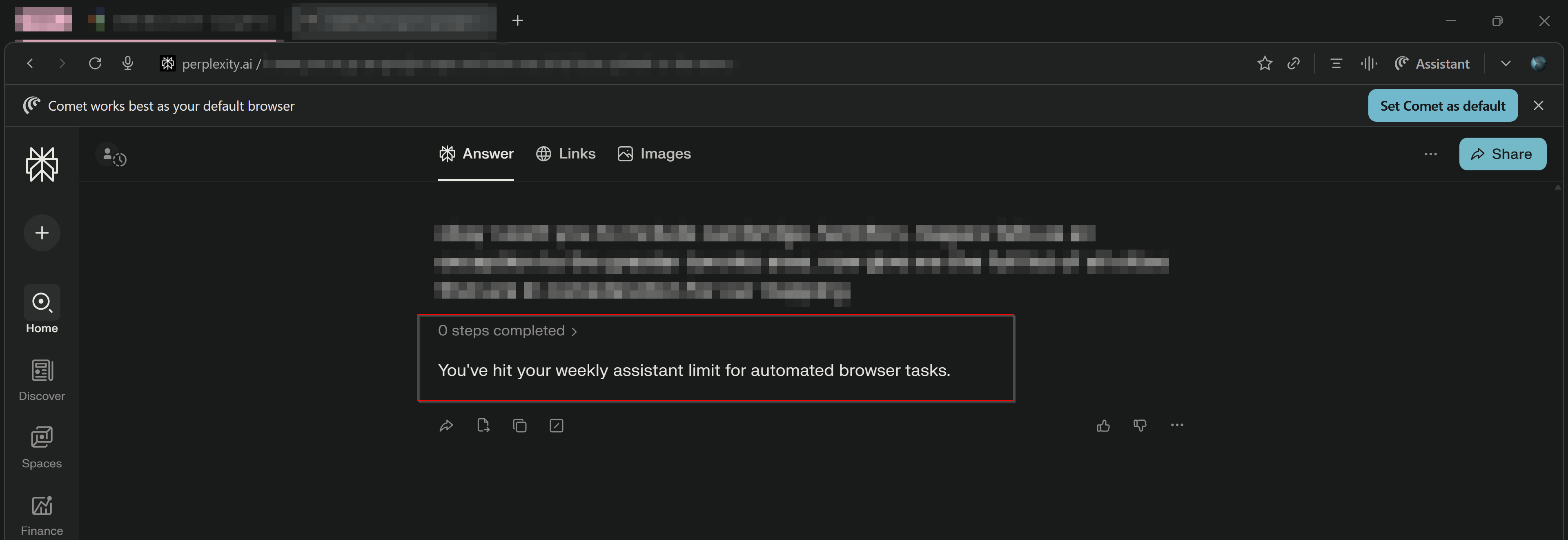 自動ブラウザタスクの週ごとのアシスタントの上限って、どんな感じなん