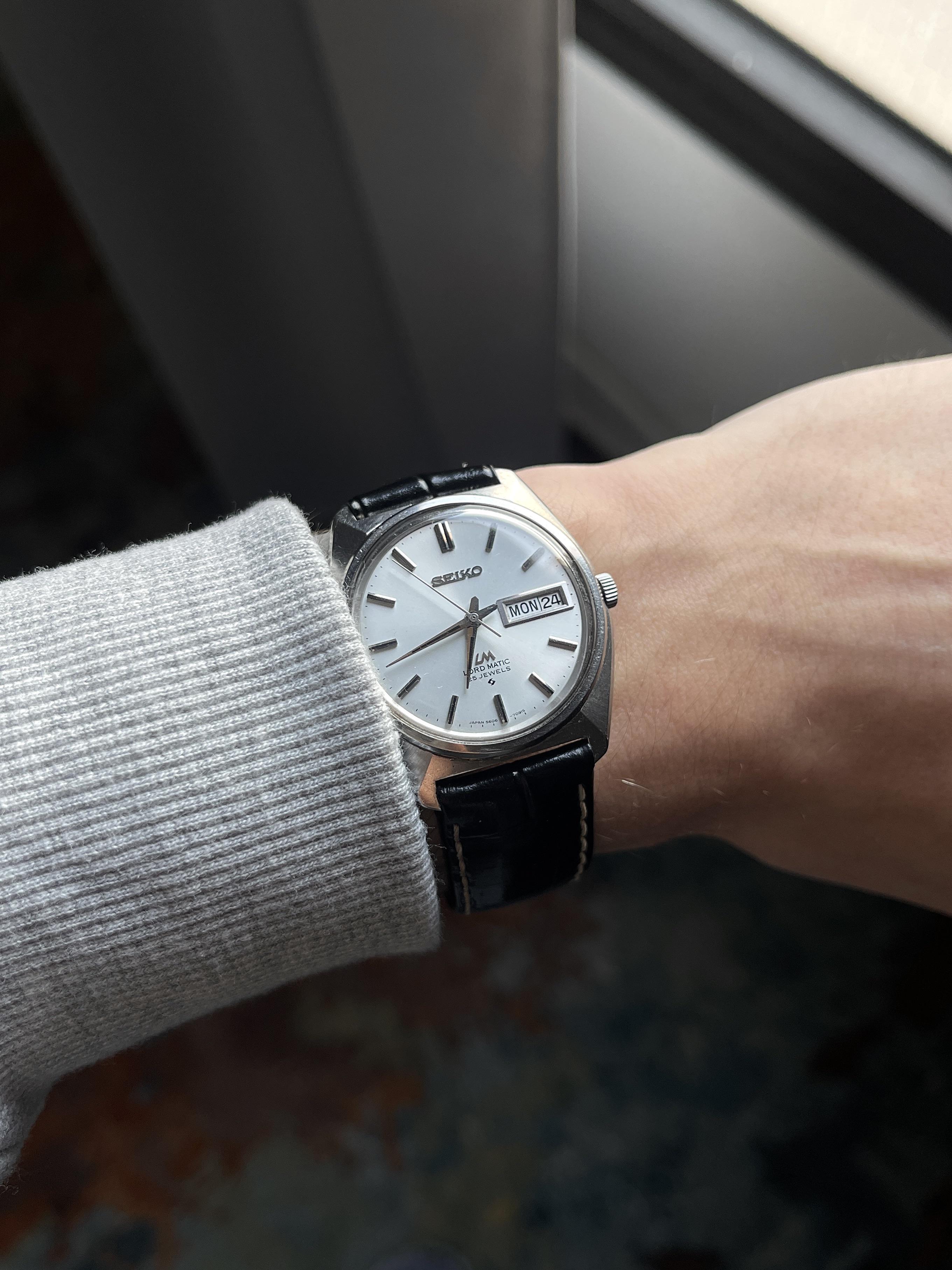 セイコー ロードマチック 5606-7000] 初めてのヴィンテージウォッチ