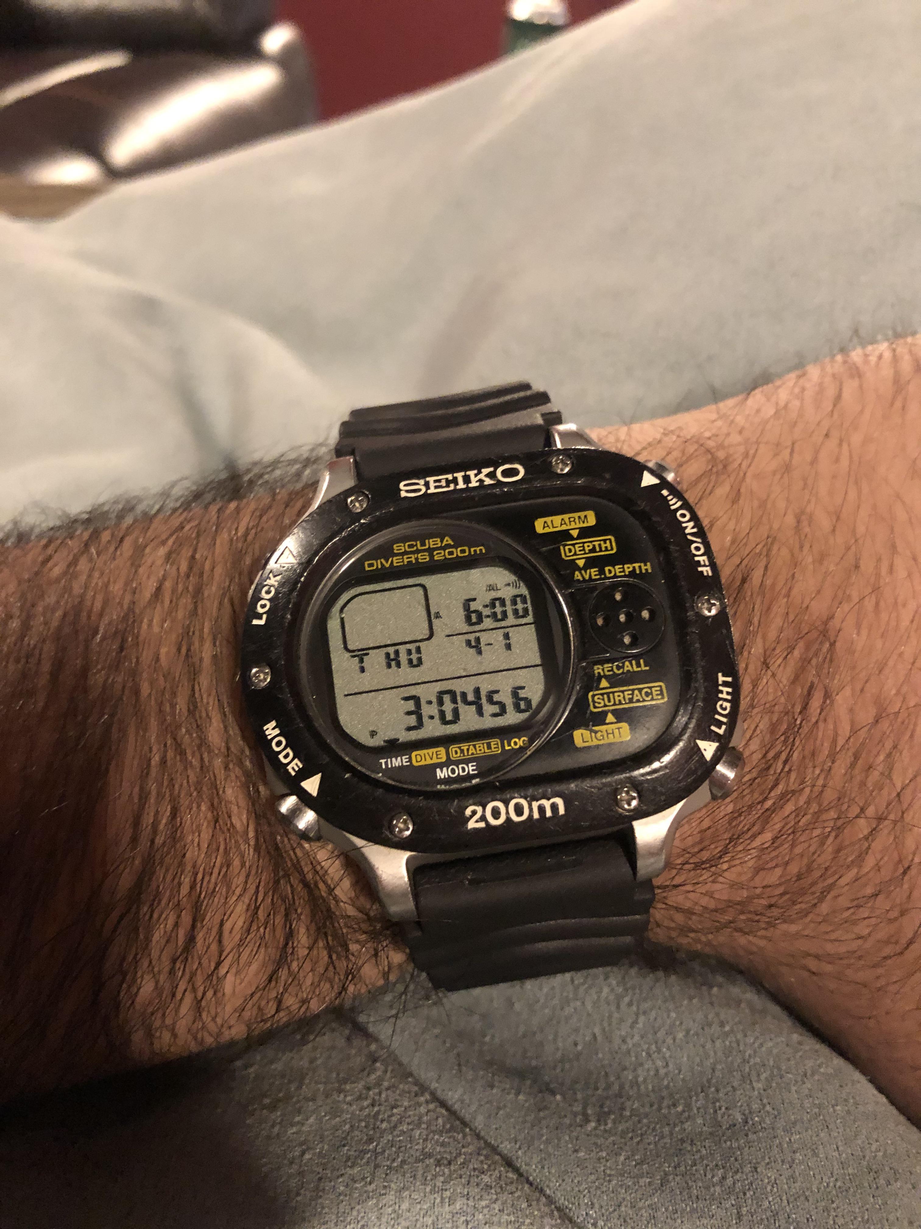 セイコー] スキューバマスター M726 を引退から引っ張り出す？ : r/Watches