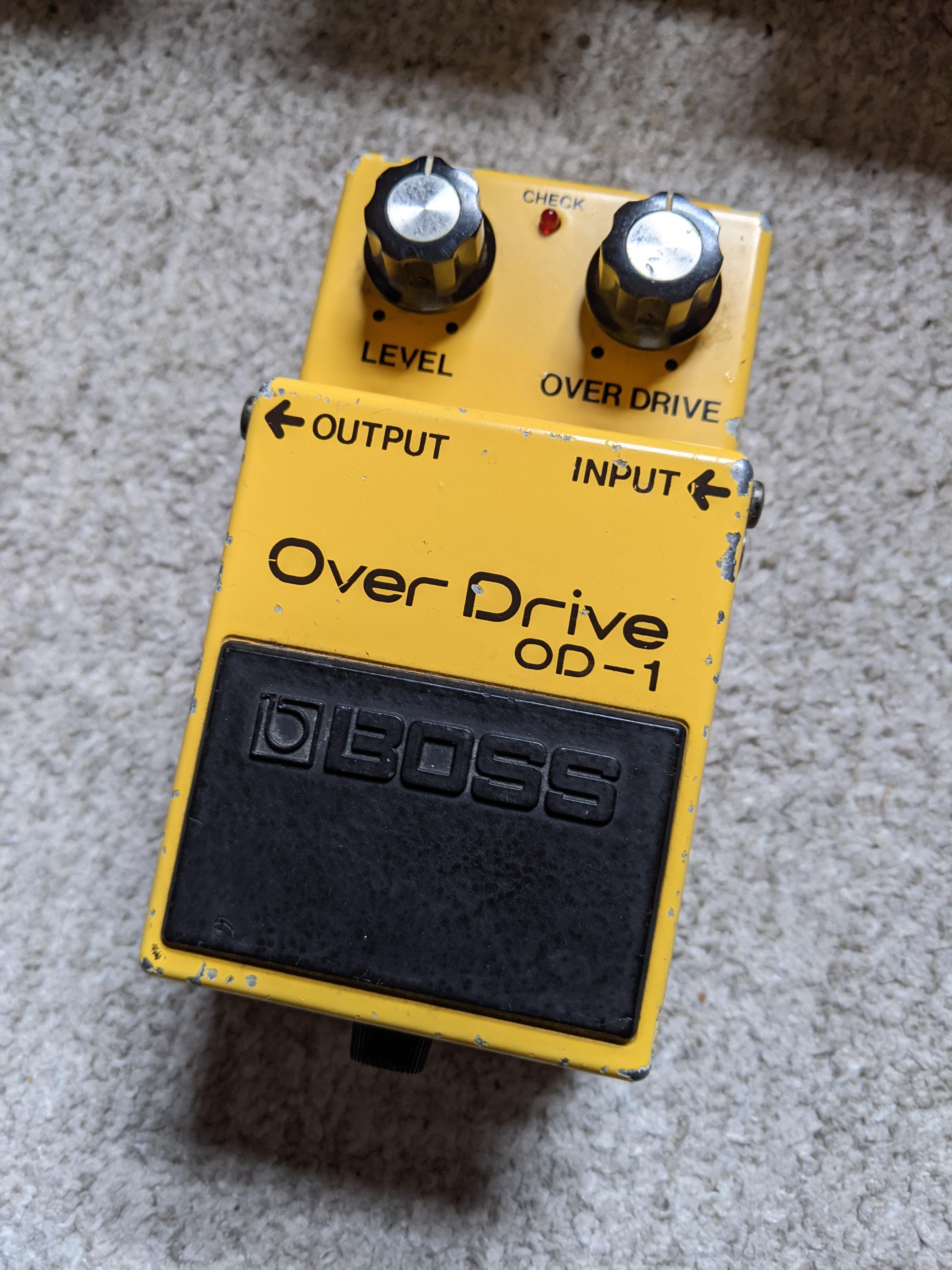 NPD: Boss OD-1! Overdrive Family Photo! : r/guitarpedals