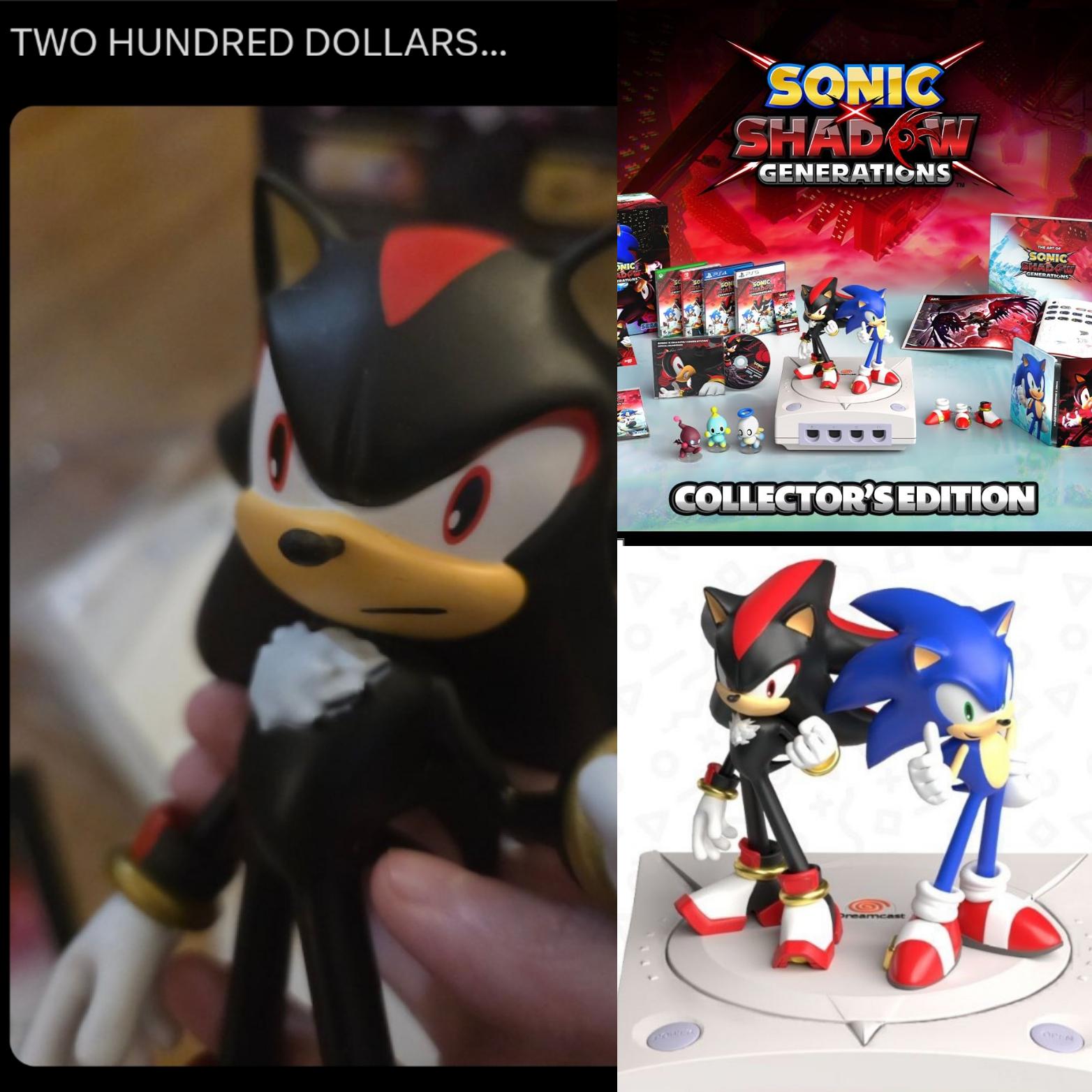 Shedow & Sanic - Limited Run Games Collector's Edition : r