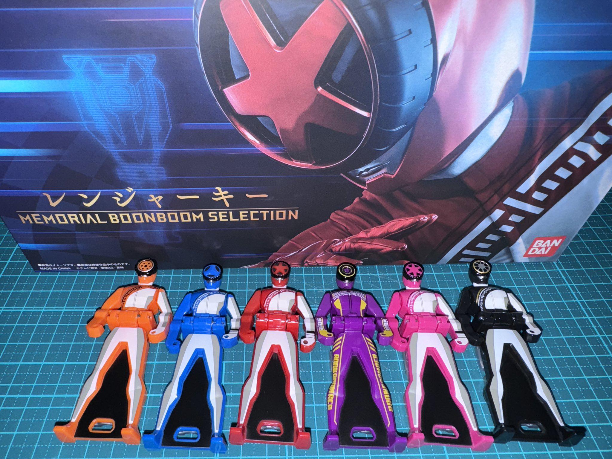 Boonboomger Ranger Keys are here! : r/supersentai