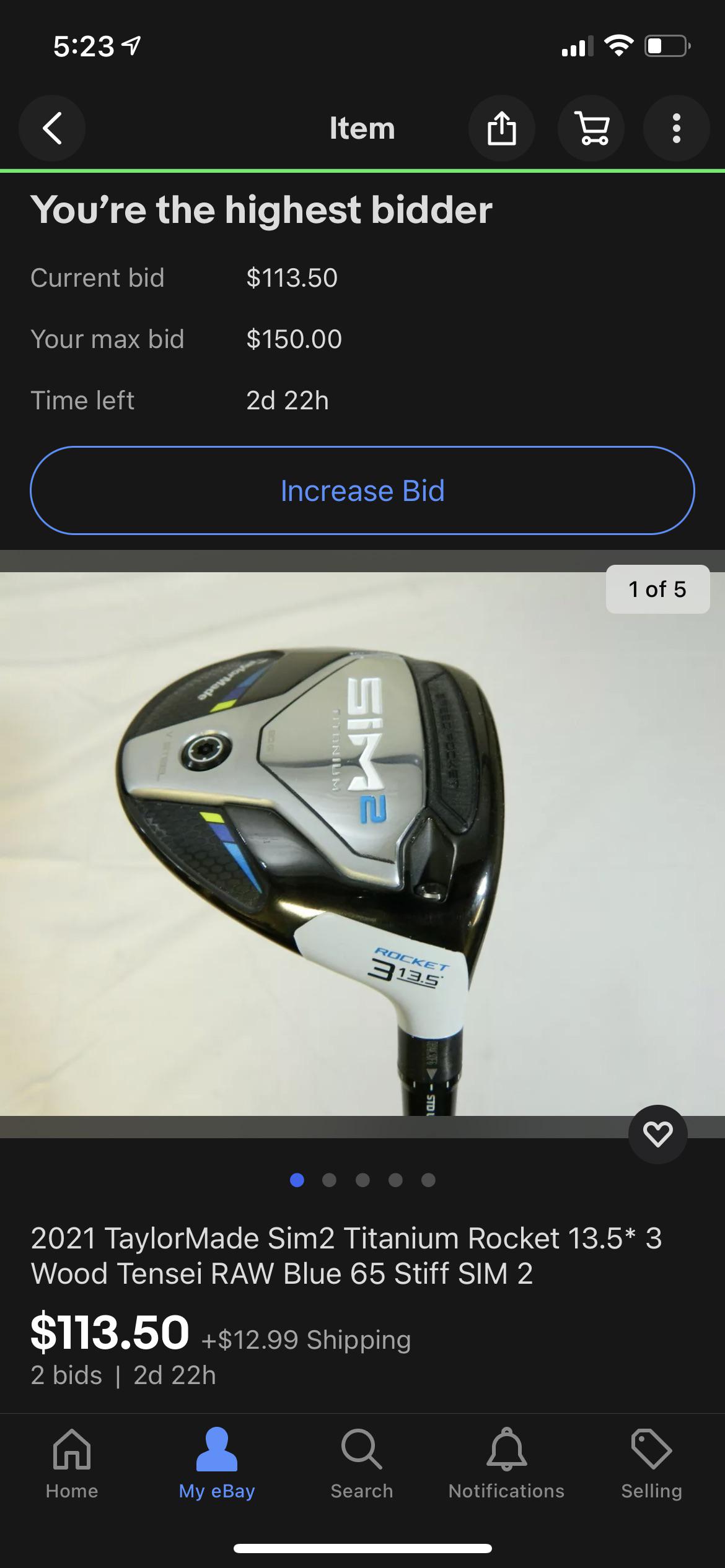 Anybody hit the Sim 2 Rockethead 3 Wood? Please share thoughts