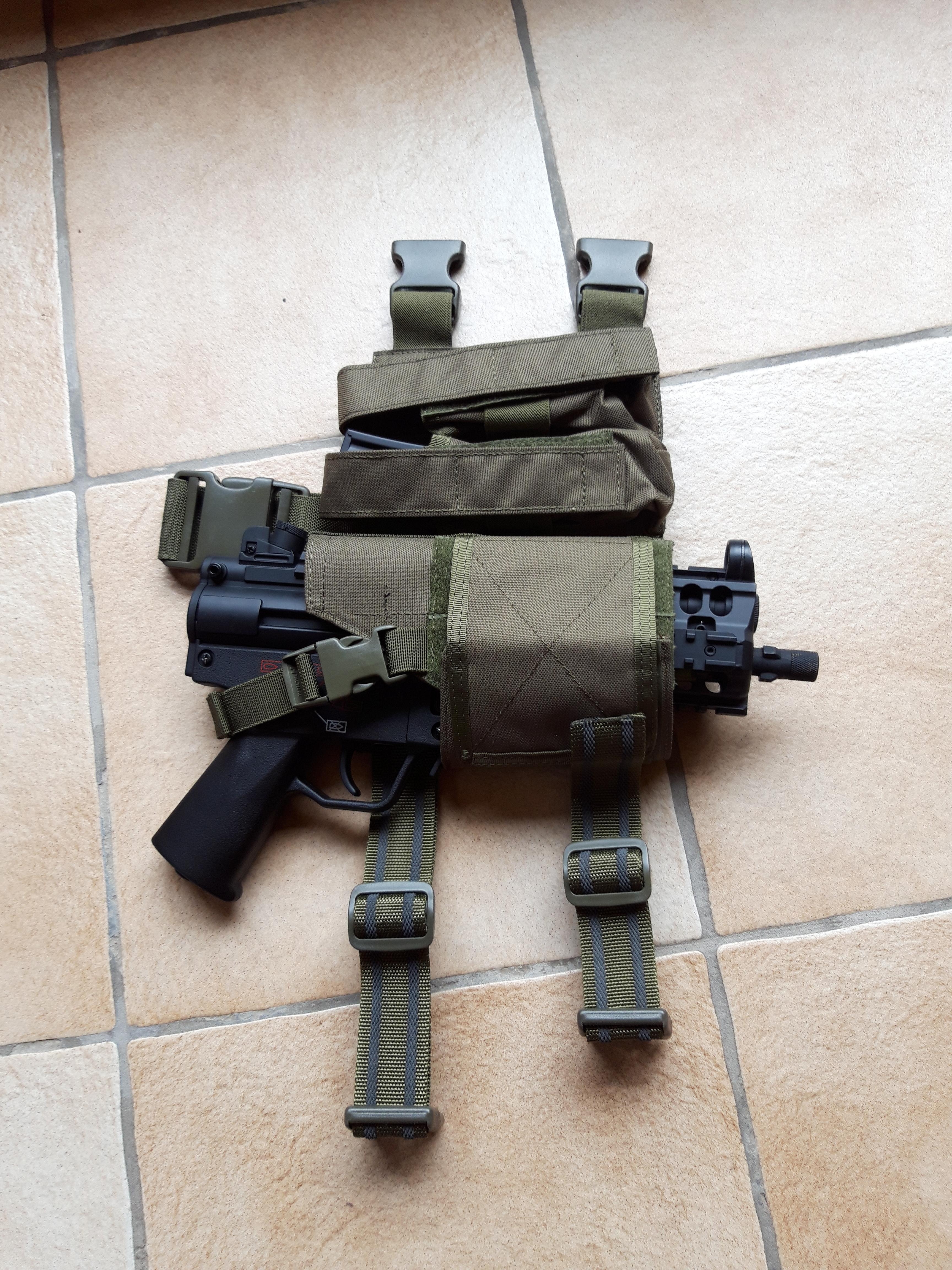 やっとMP5K用のタイトなホルスターを手に入れたぜ！ : r/airsoft