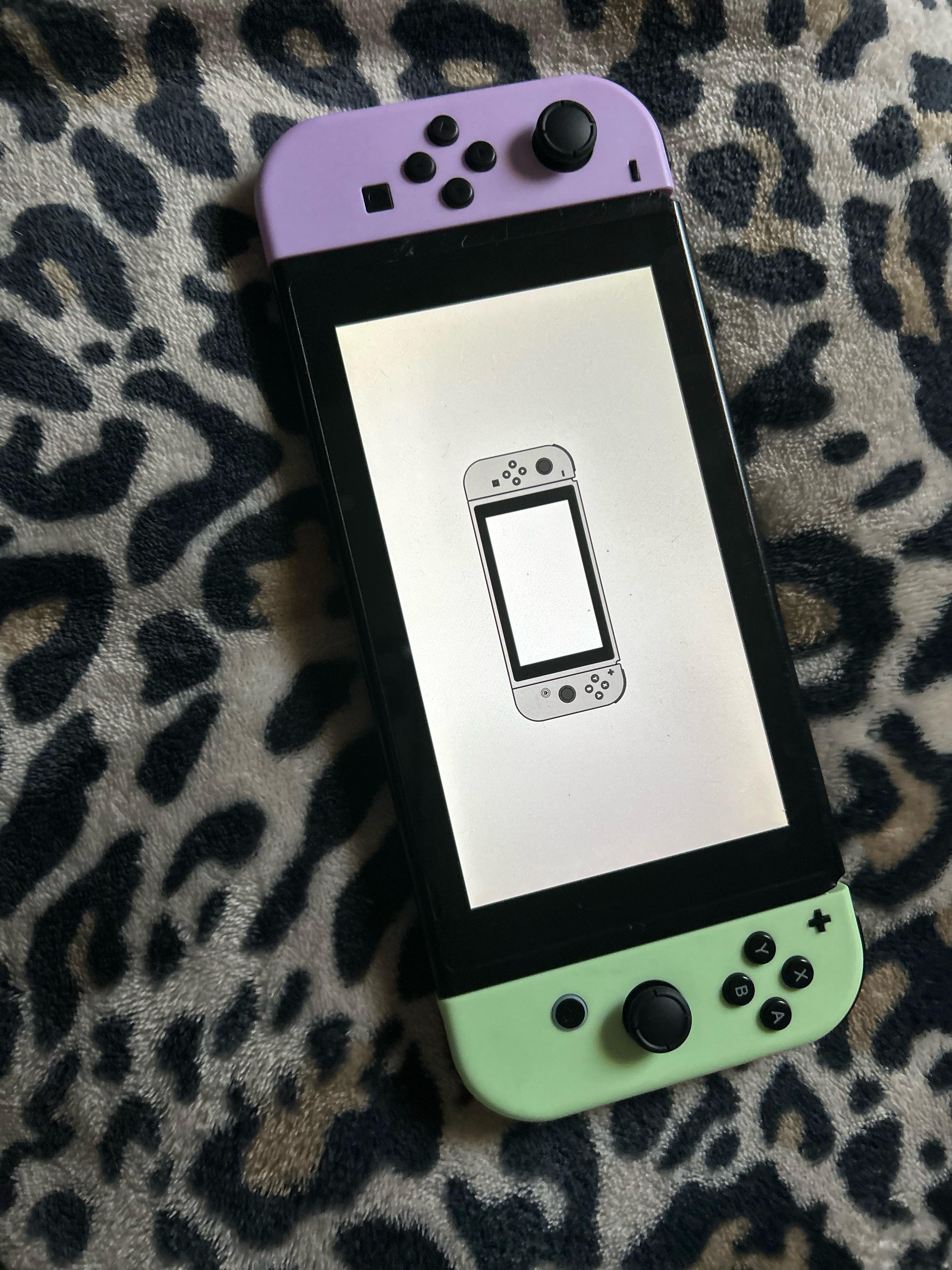 さっきSwitch初期化したばっかりなんだけど、この画面から動かないんだ