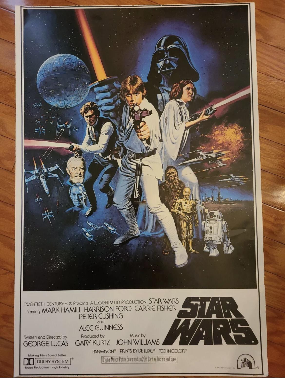 誰か、新しい「スター・ウォーズ」のポスターが本物かどうか見分ける
