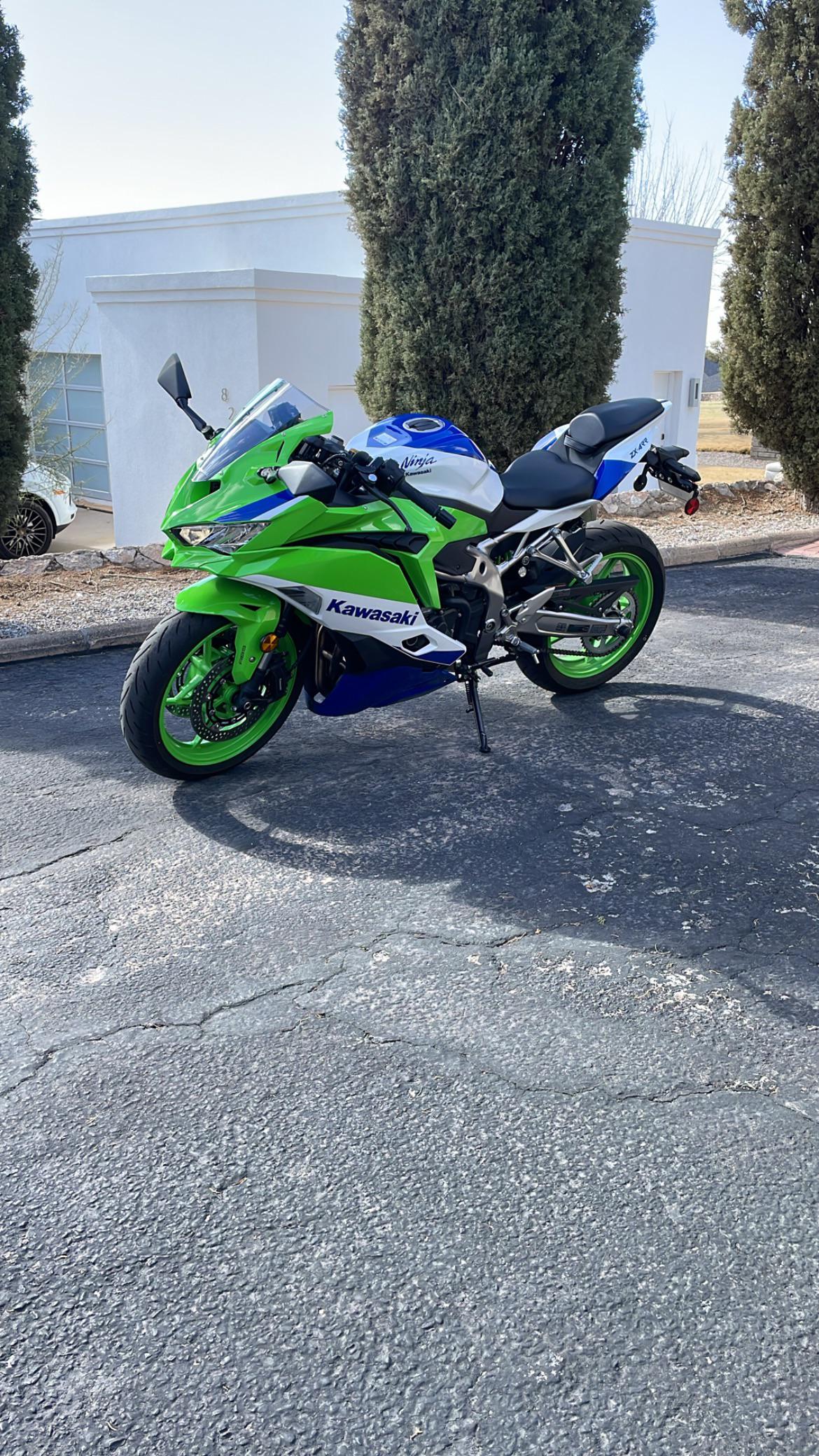 Finally finished with break in period! : r/zx4r