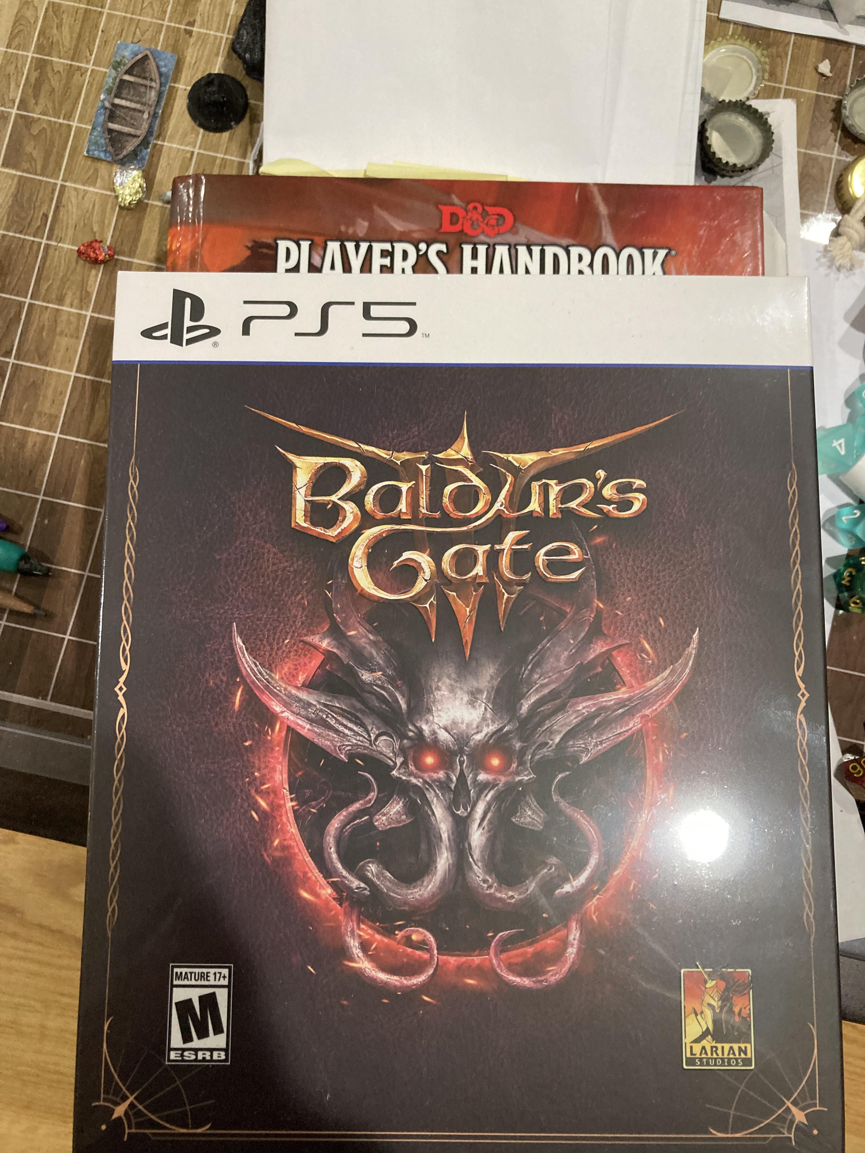 北米版PS5のBaldur's Gate 3、今日届いた！ : r/LimitedPrintGames