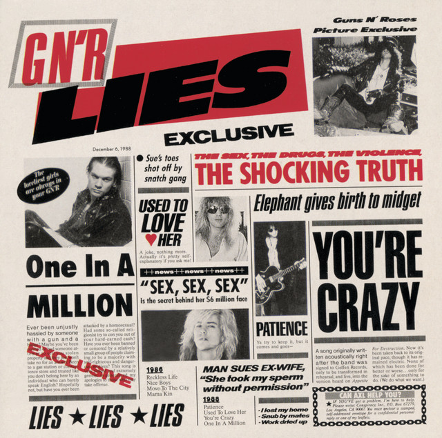 G N' R Lies - Album by Guns N' Roses | Spotify