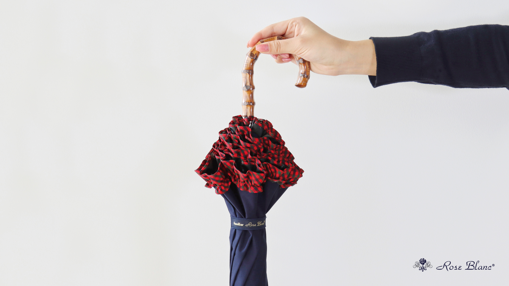 芦屋ロサブラン」100%遮光日傘ブランドとの コラボレーション再来！2色