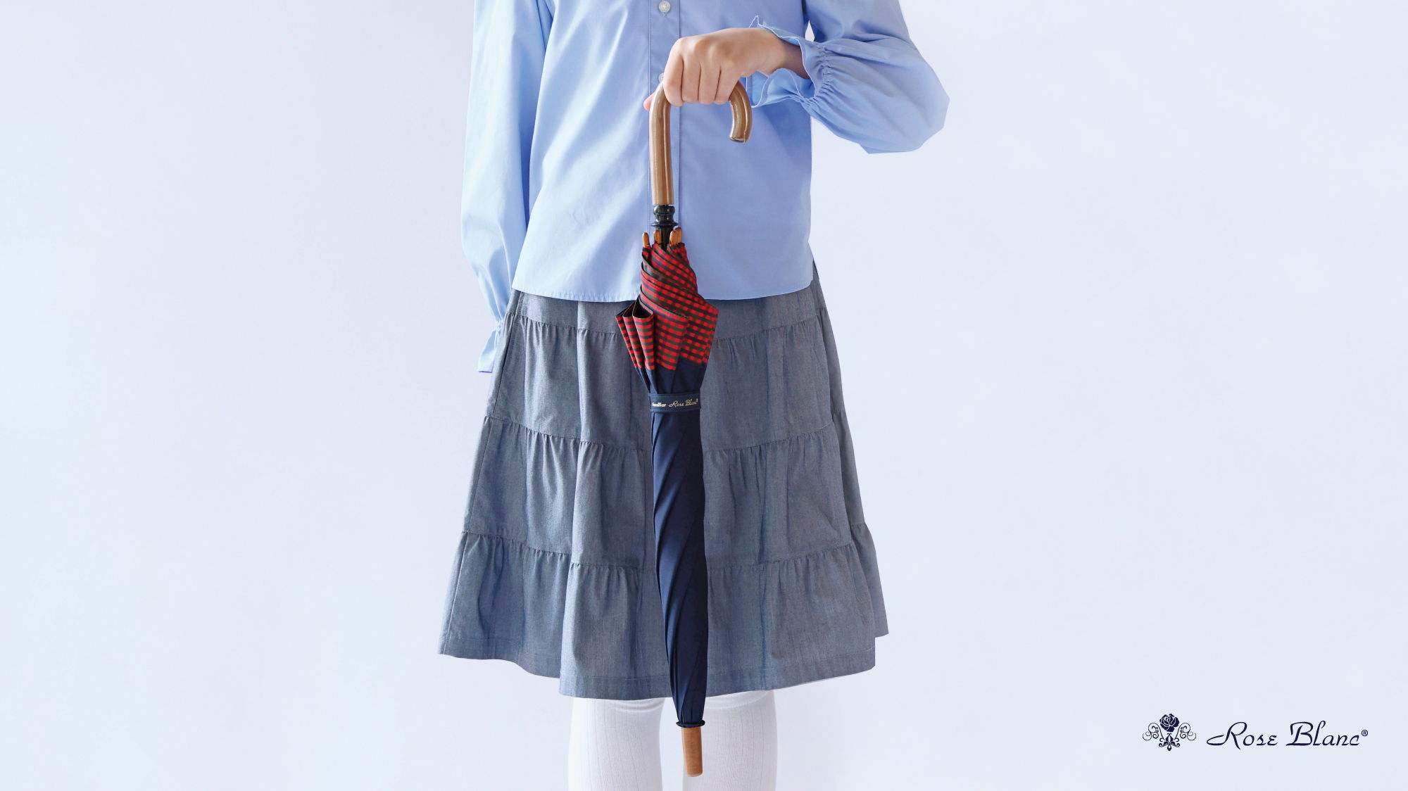 芦屋ロサブラン」100%遮光日傘コラボレーション第3弾 大人も子どもも