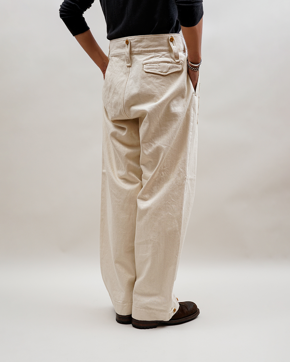 BRITISH ARMY PANT - IVORY – ナイジェル・ケーボン オンラインストア