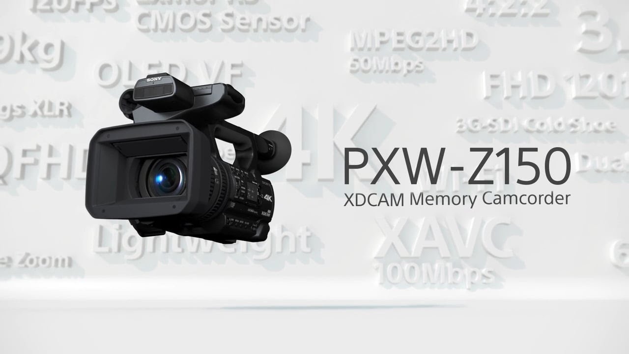 Sony PXW-Z150 4K Handheld Camcorder