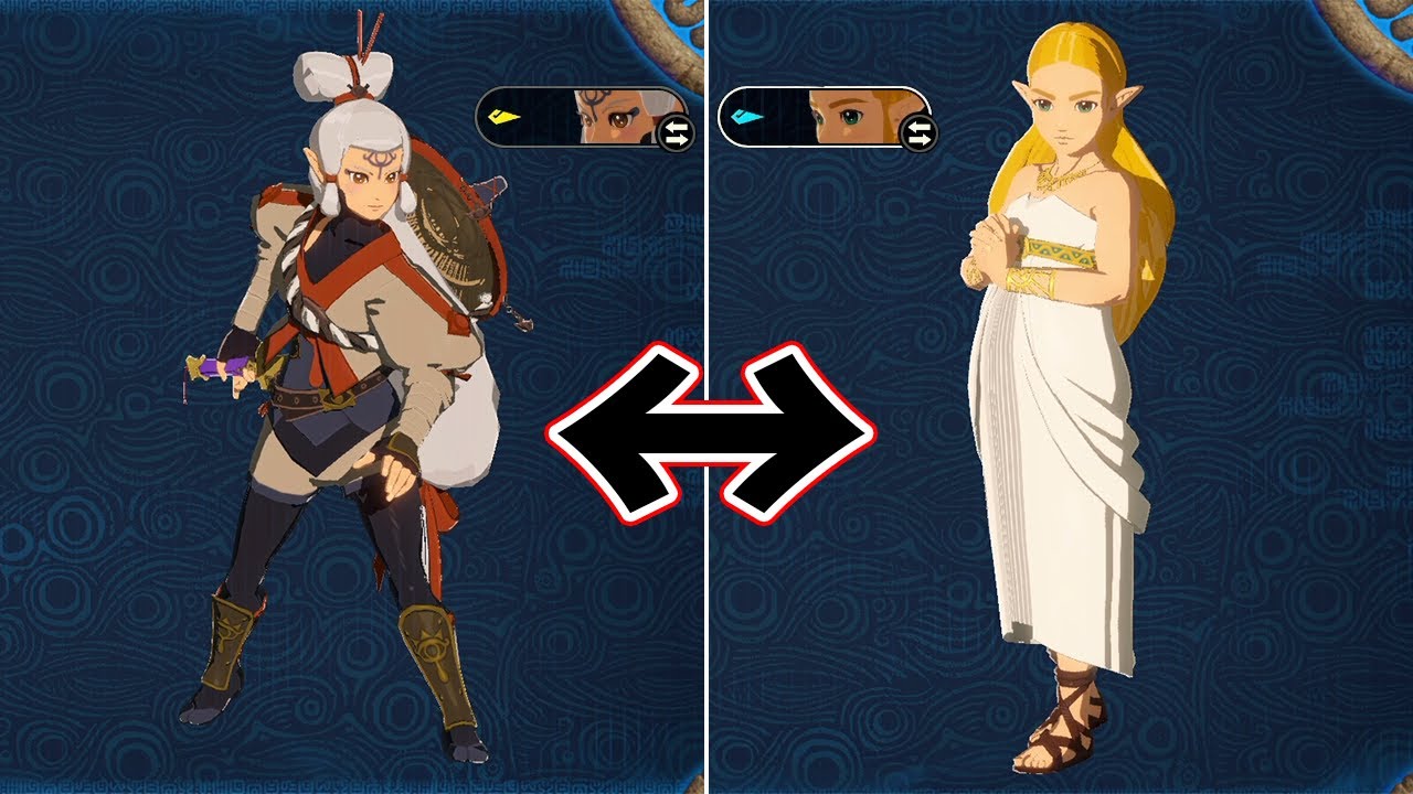 All Character selection(Japanese)-Hyrule Warriors Age of Calamity