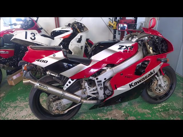 CBR400F化計画5】タンク裏加工 - YouTube