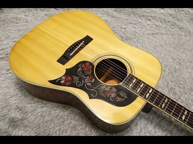 YAMAHA 1970's made FG-401WB Humming Bird type Acoustic Guitar Made