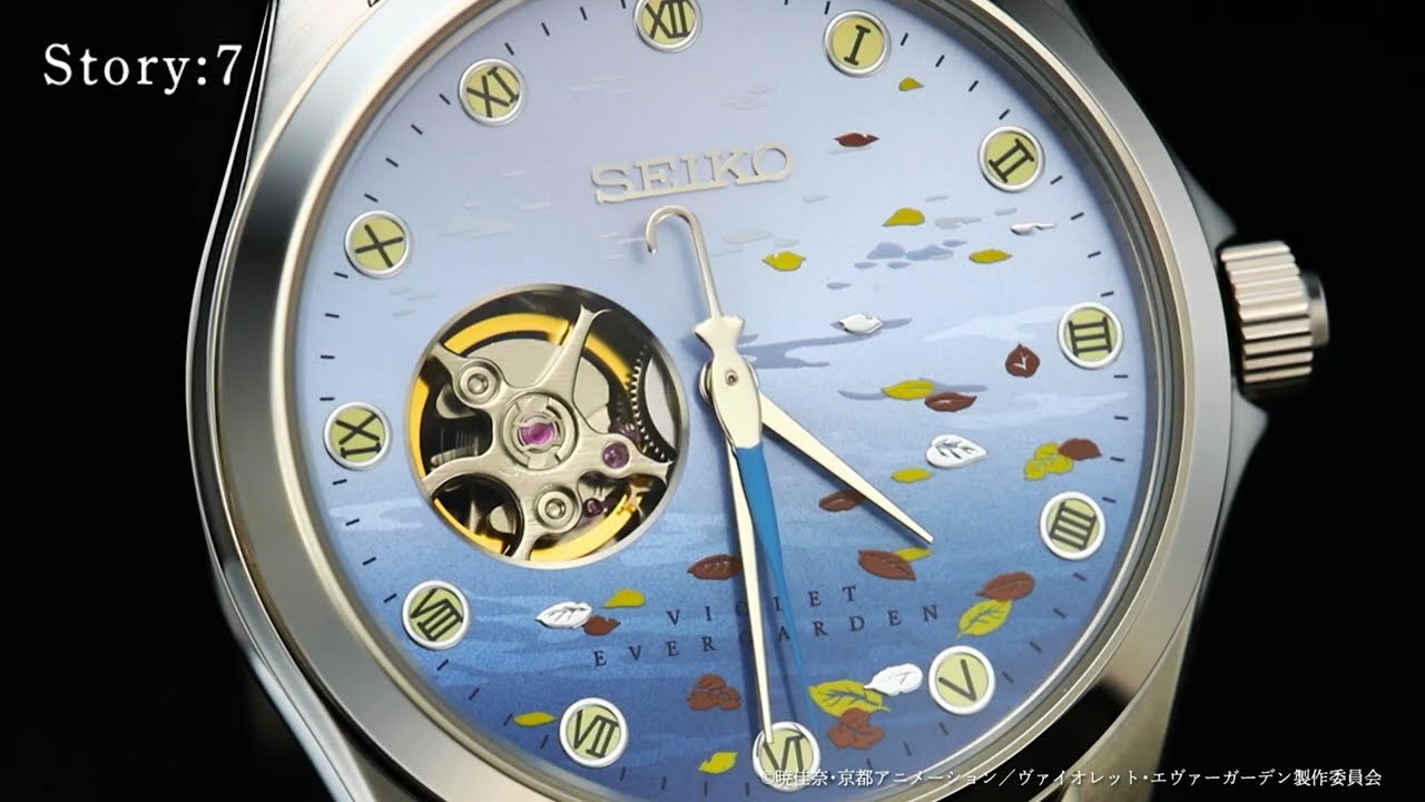 ヴァイオレット・エヴァーガーデン 機械式腕時計【Story:5／Story:7