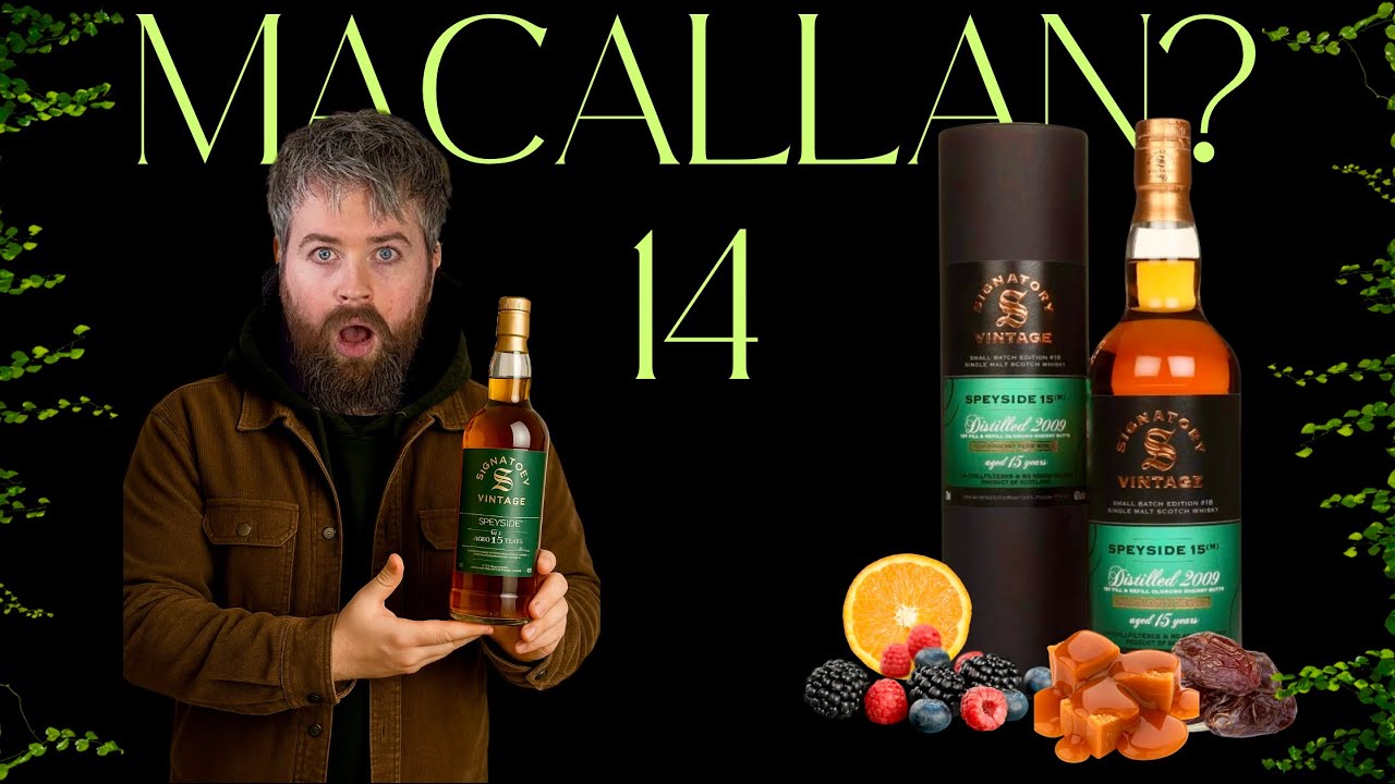 Signatory Vintage Sepyside 14 (M) 48.2%ABV | The NeckPour - YouTube