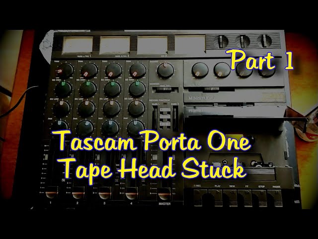 Tascam (Teac) Porta One Tape Head Stuck - YouTube