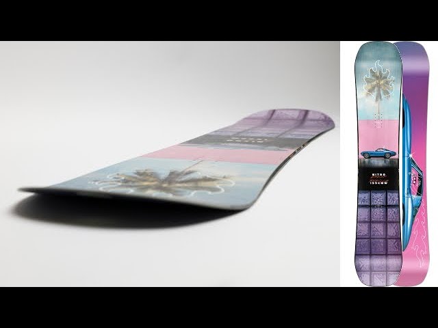 遊びやすいフラット形状のフリースタイルボード 25 NITRO CHEAP